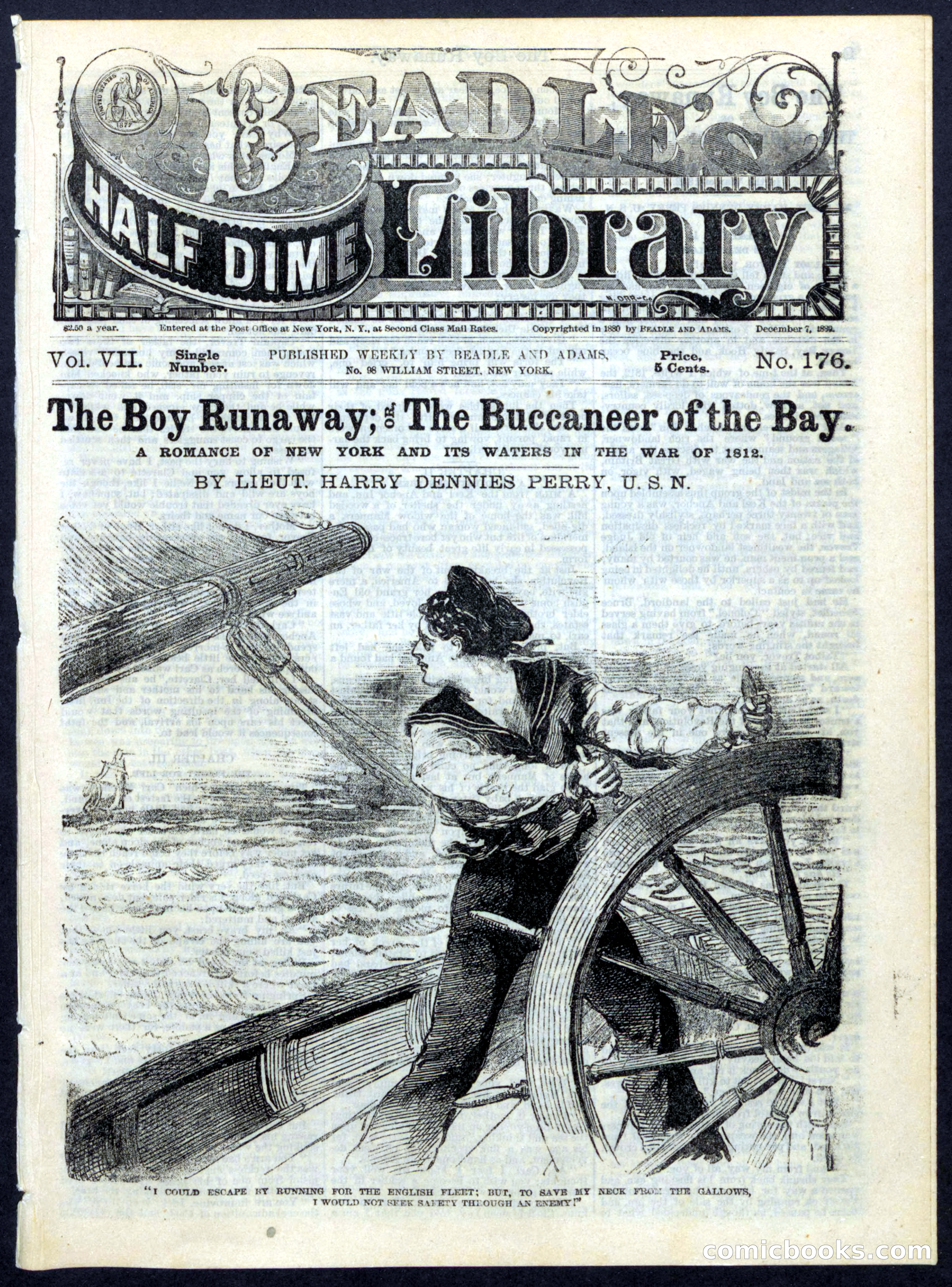 The Boy Runaway; The Buccaneer of the Bay