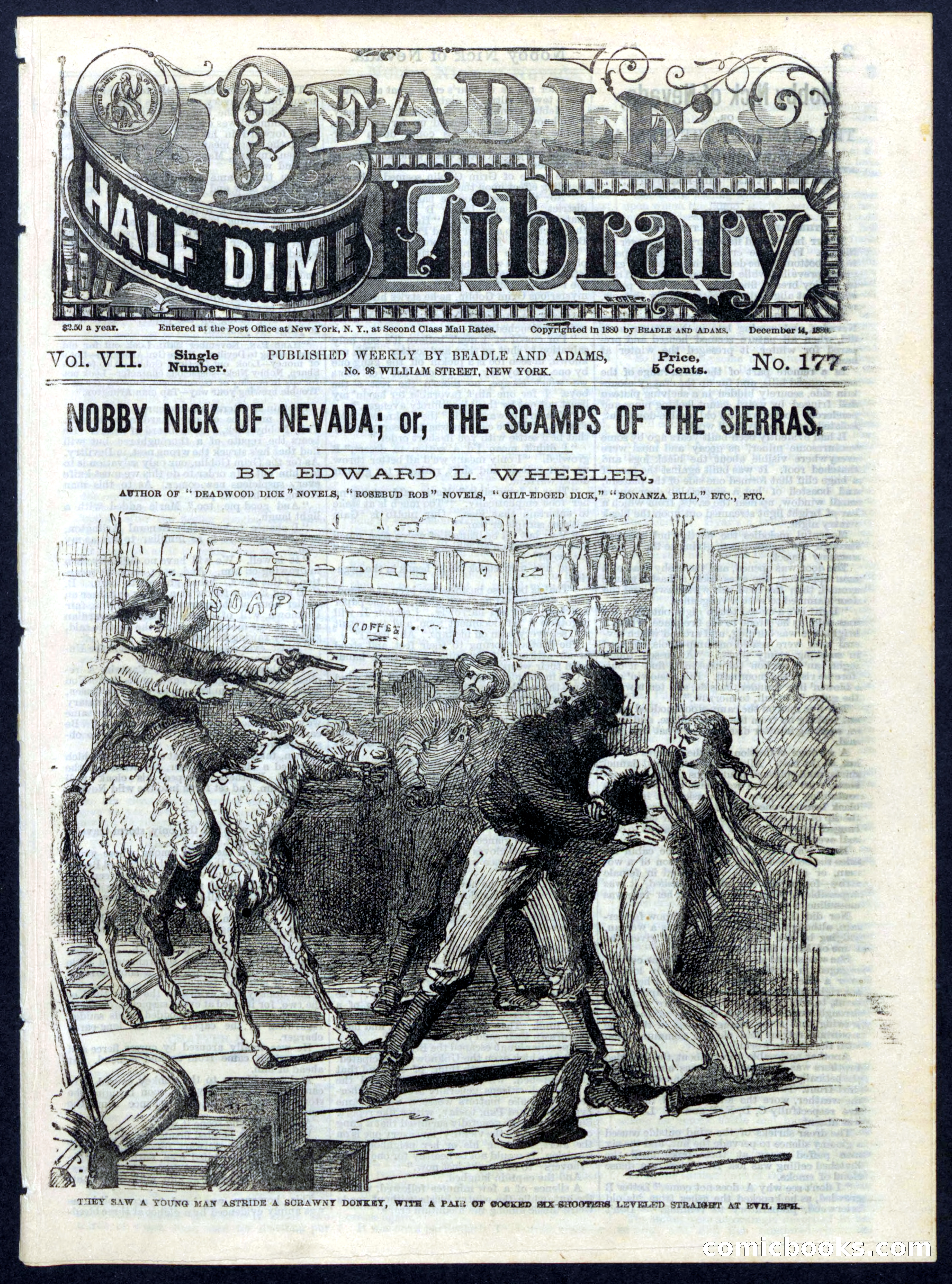 Nobby Nick of Nevada; or, The Scamps of the Sierras