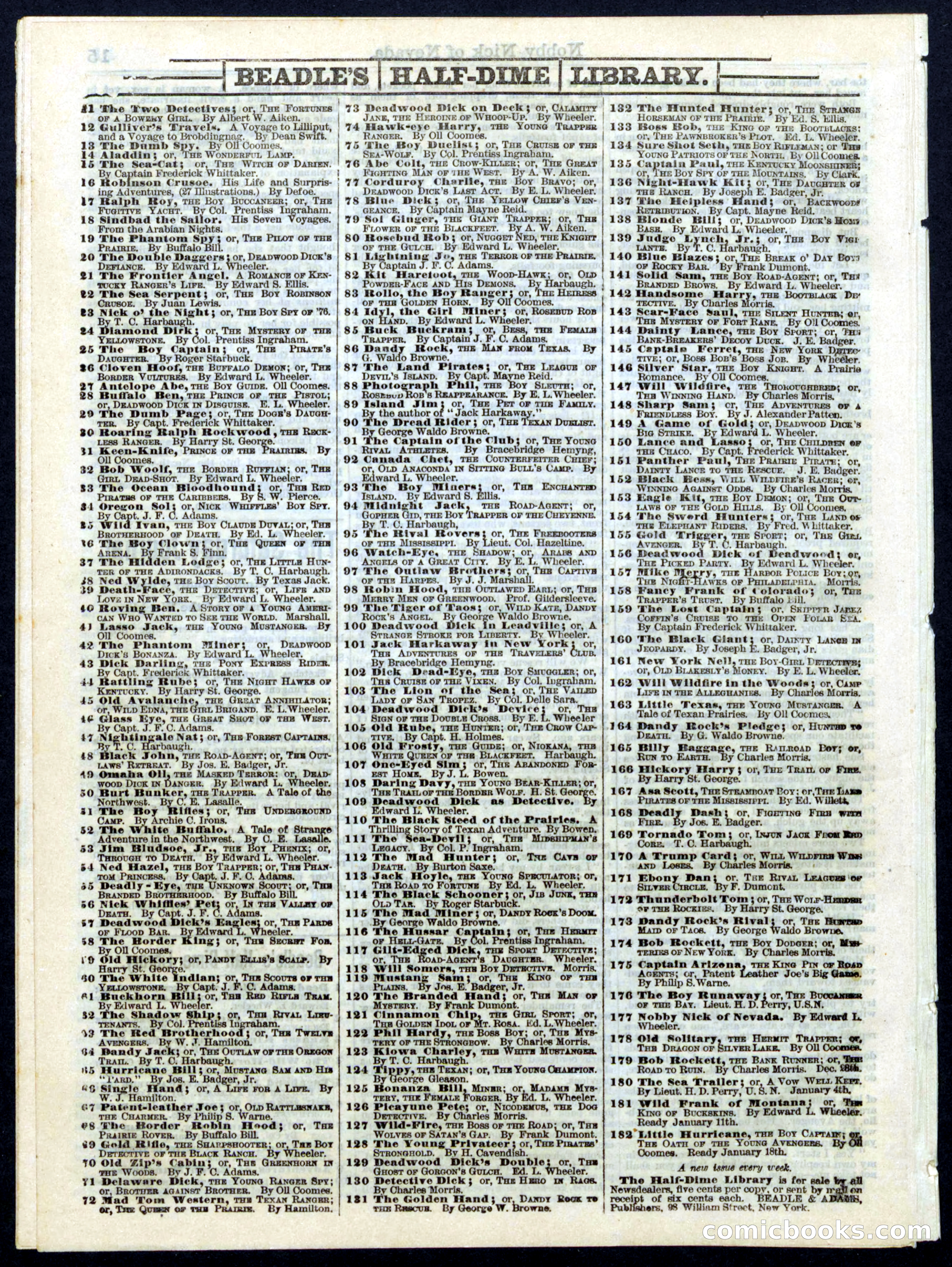 Nobby Nick of Nevada; or, The Scamps of the Sierras — page 16 of 16