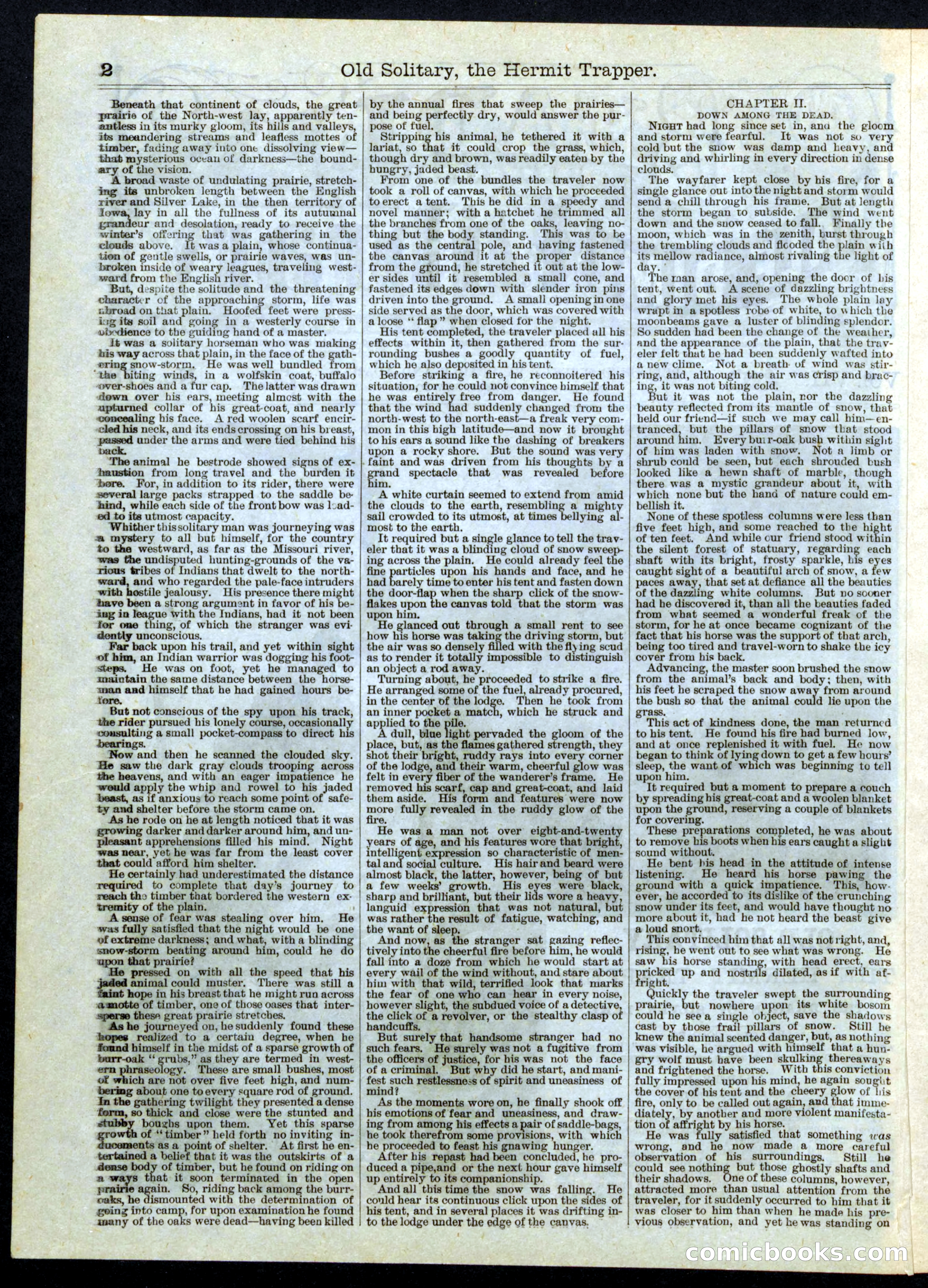 Beadle's Half Dime Library, No. 178 — page 2 of 16