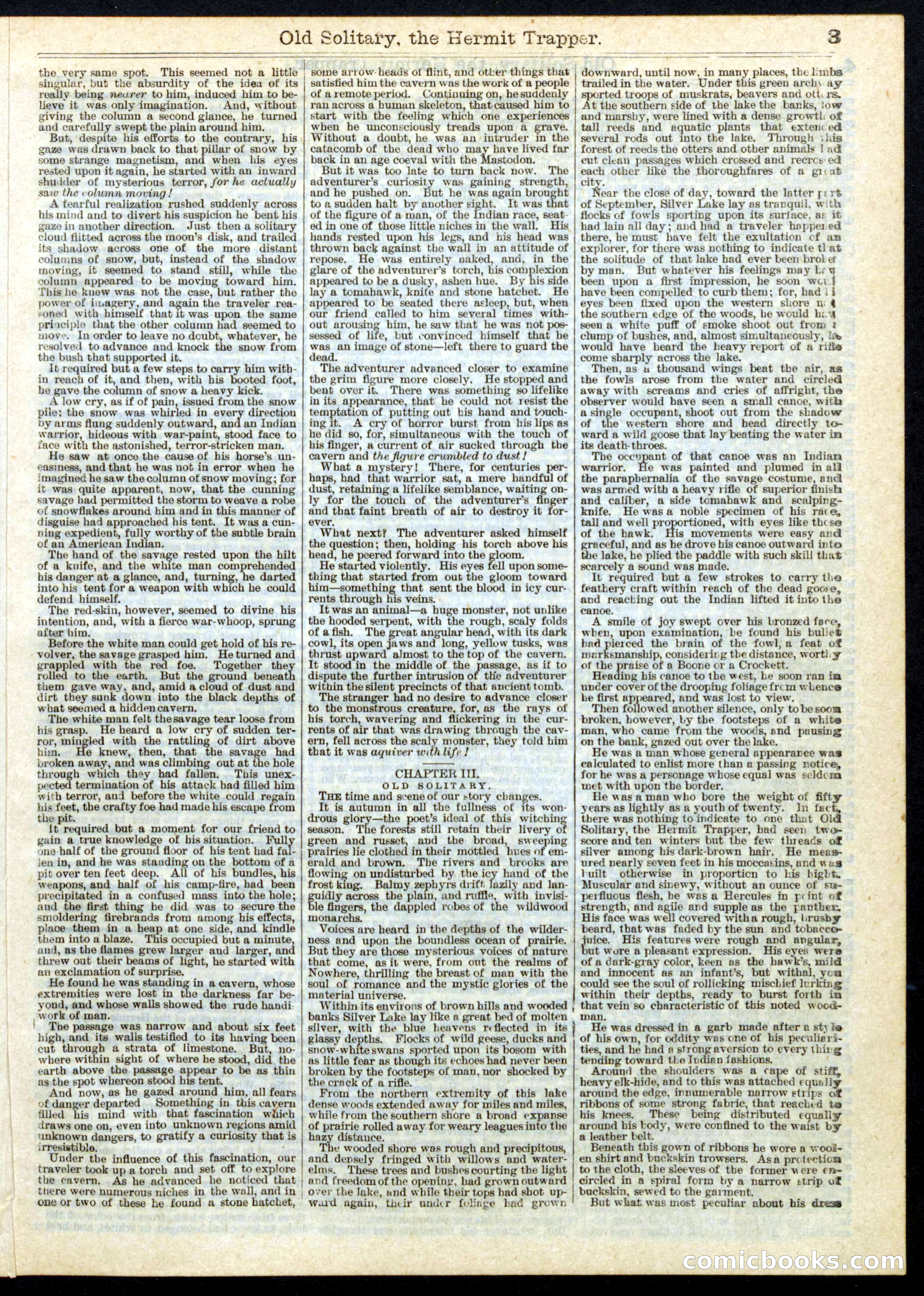 Beadle's Half Dime Library, No. 178 — page 3 of 16