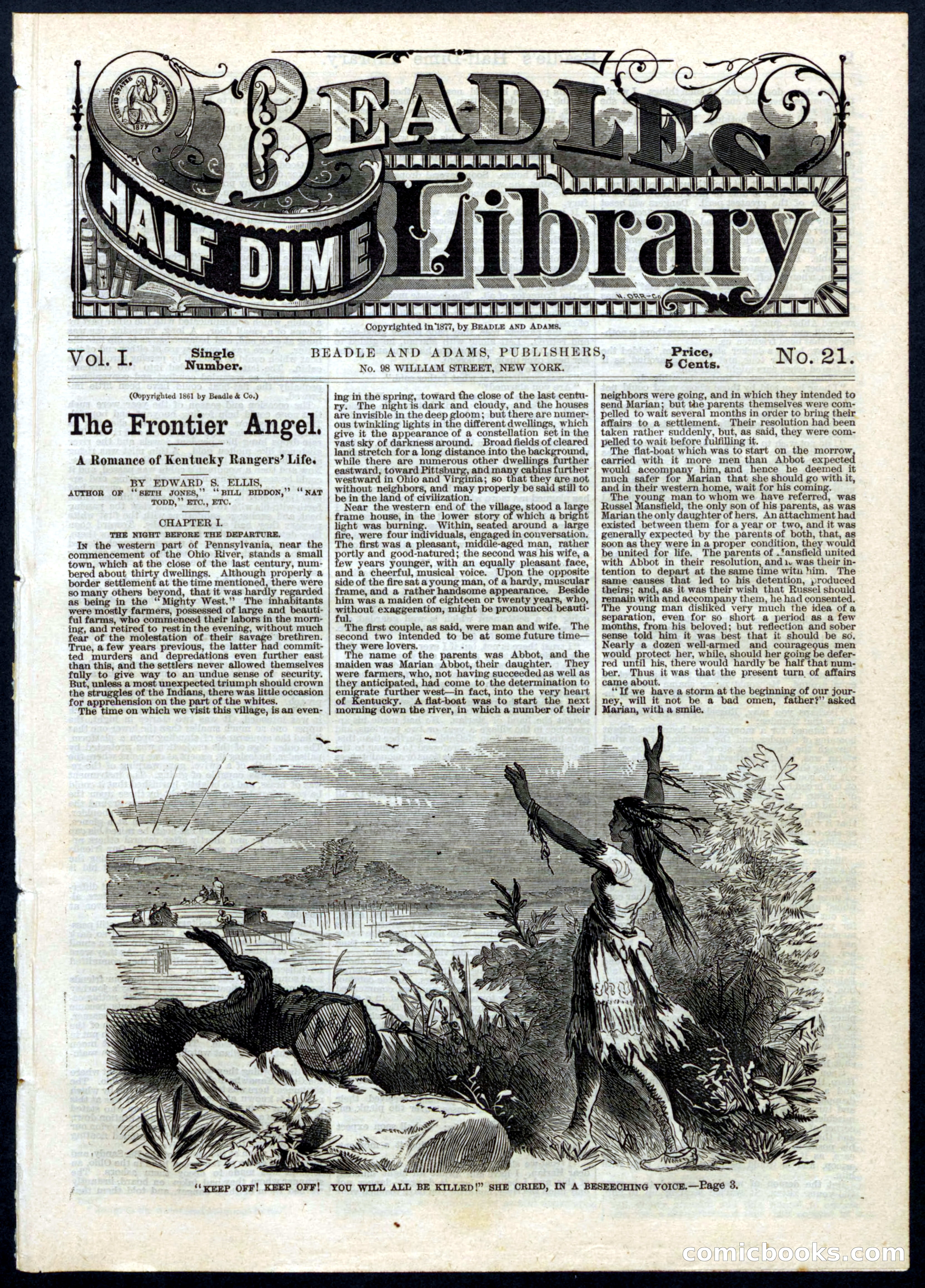 The Frontier Angel: A Romance of Kentucky Rangers' Life