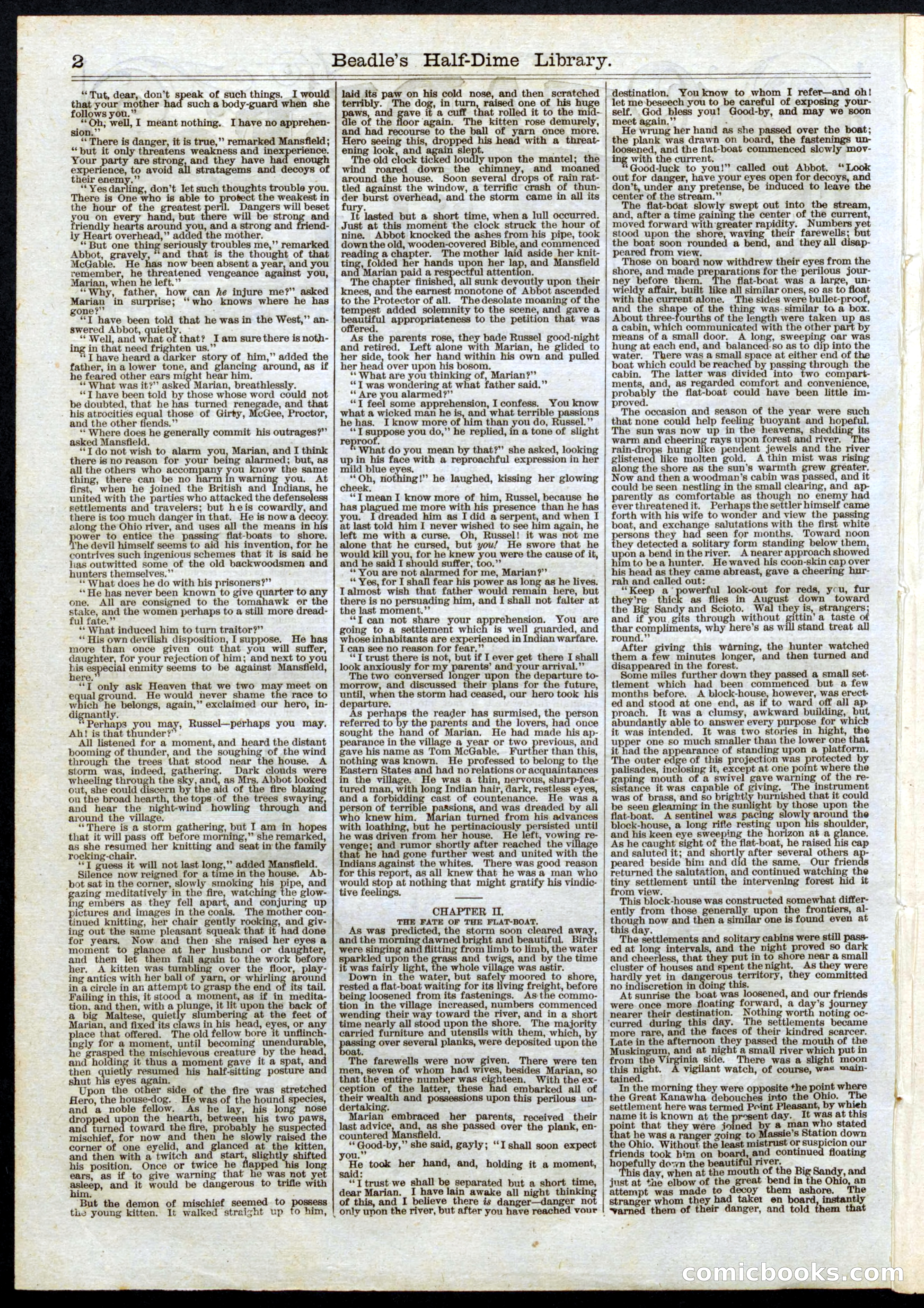The Frontier Angel: A Romance of Kentucky Rangers' Life — page 2 of 16