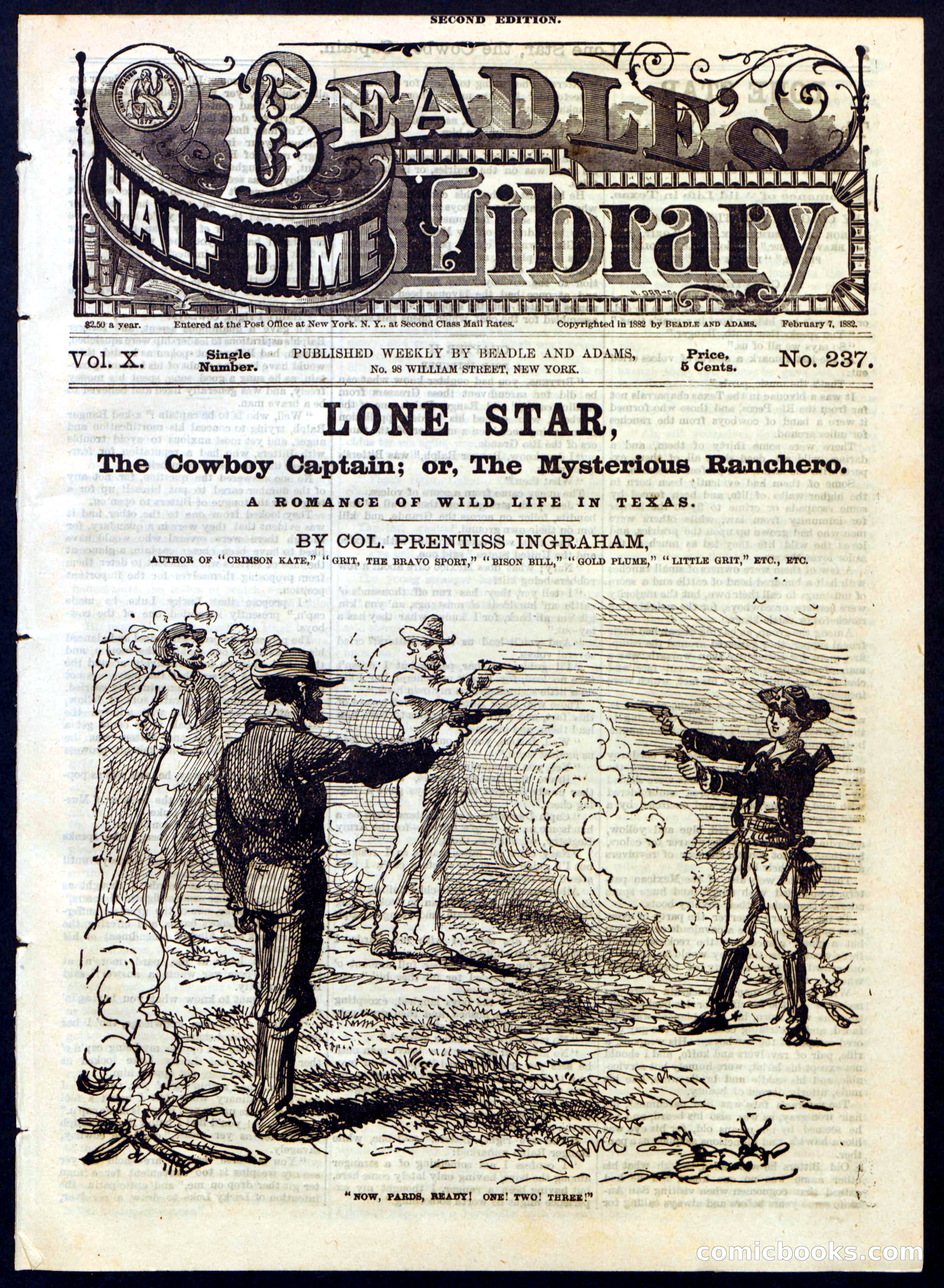 Beadle's Half Dime Library, No. 237