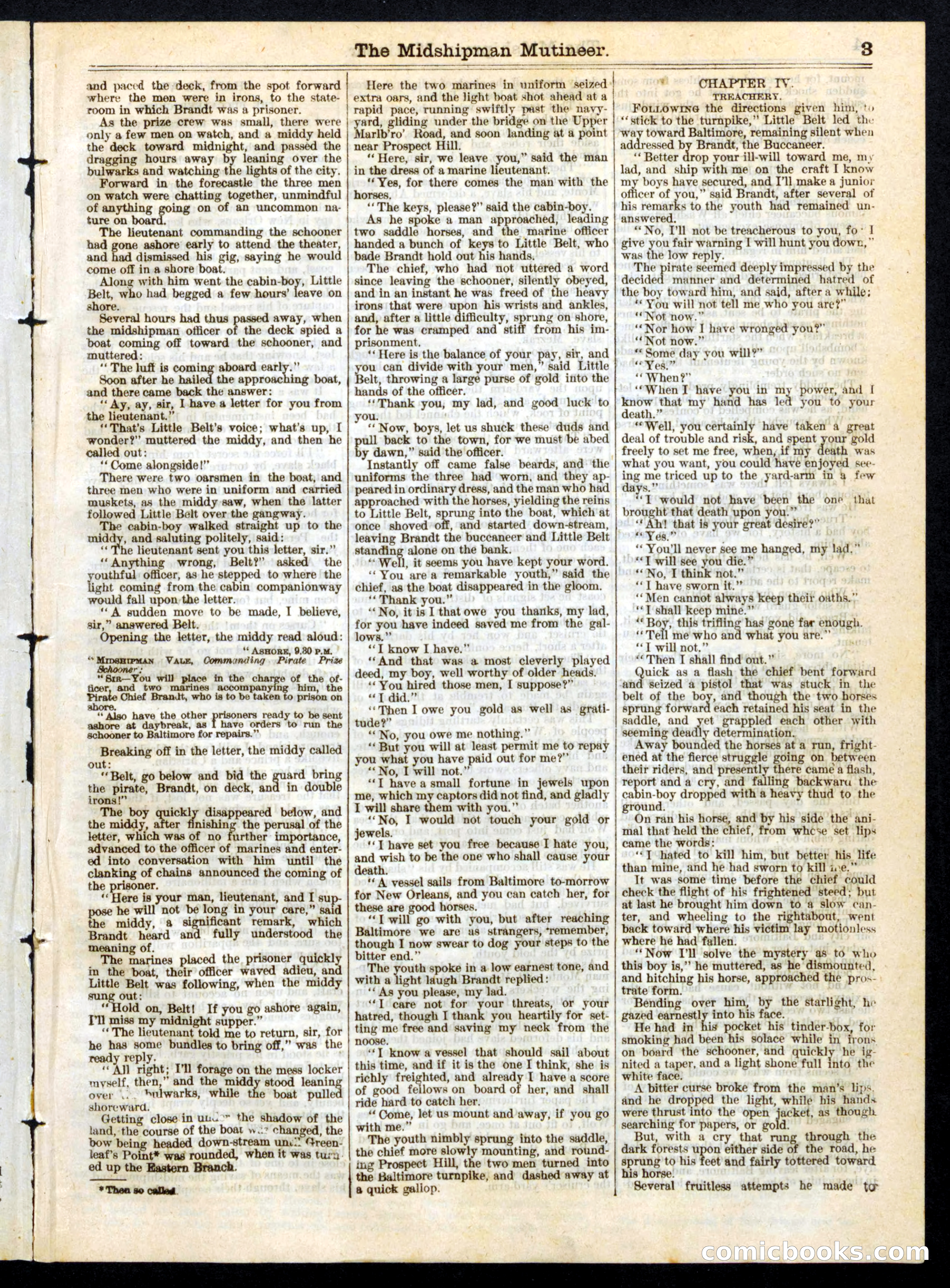 The Midshipman Mutineer; or, Brandt, the Buccaneer — page 3 of 16