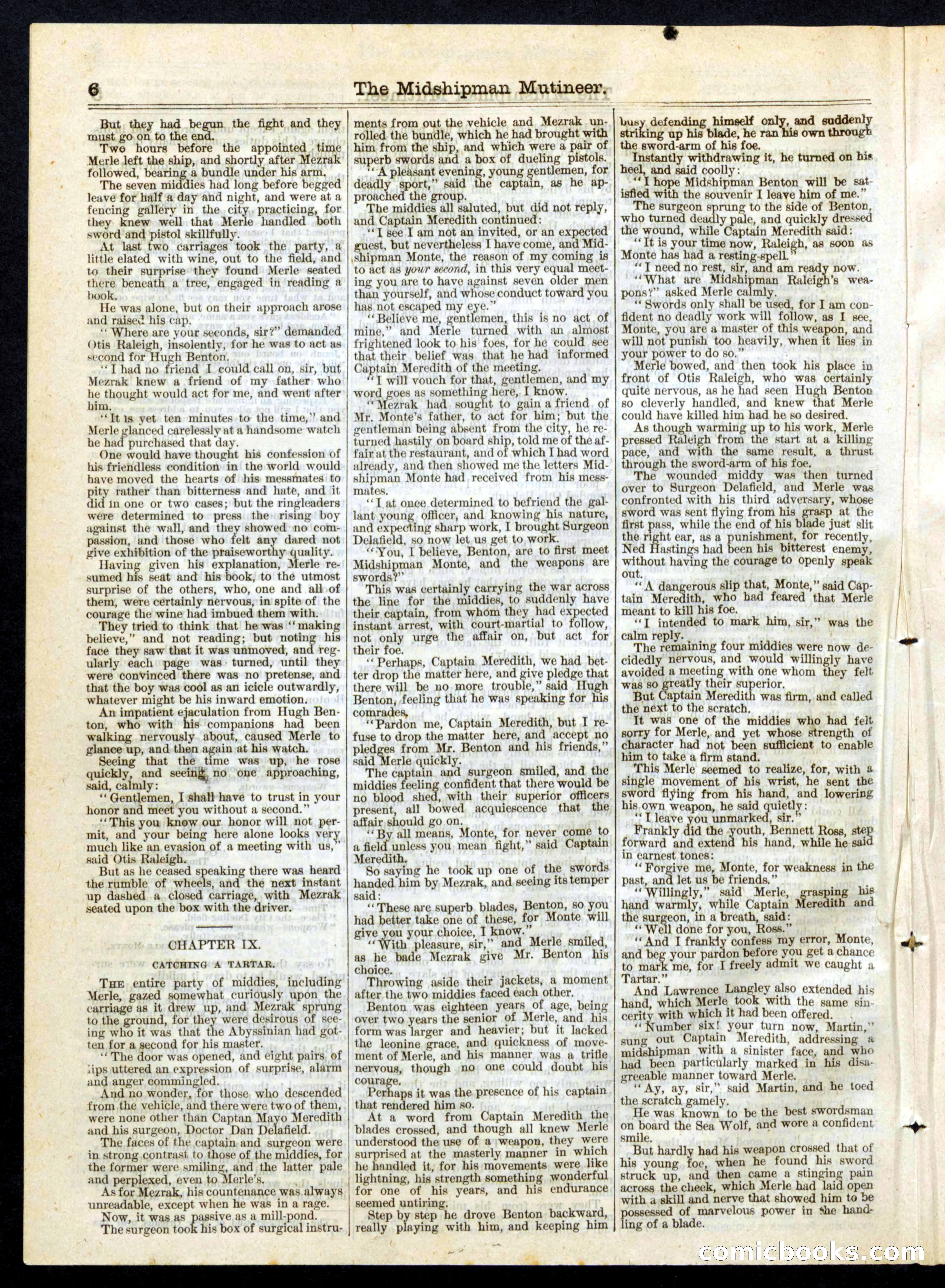 The Midshipman Mutineer; or, Brandt, the Buccaneer — page 6 of 16