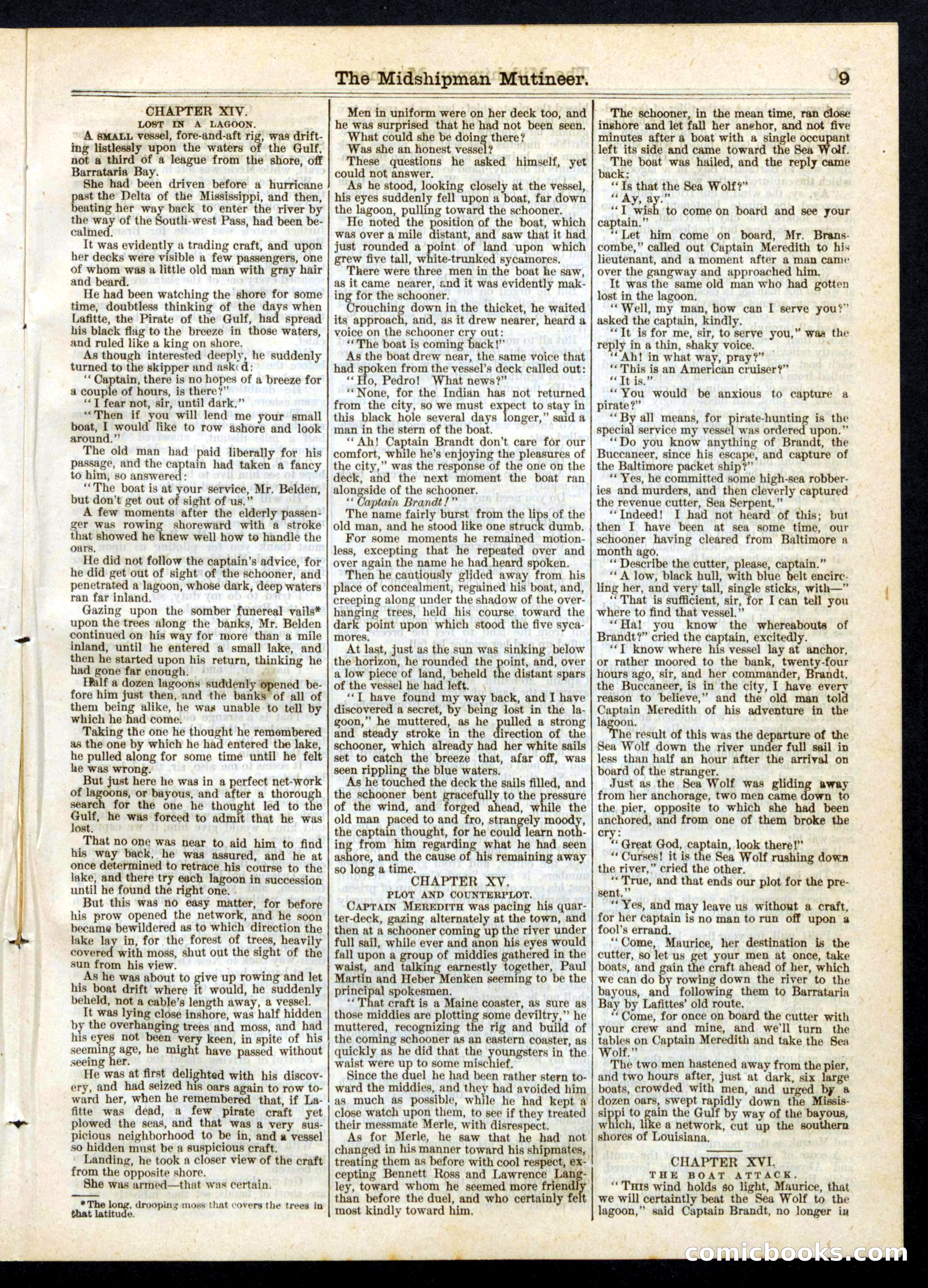 The Midshipman Mutineer; or, Brandt, the Buccaneer — page 9 of 16