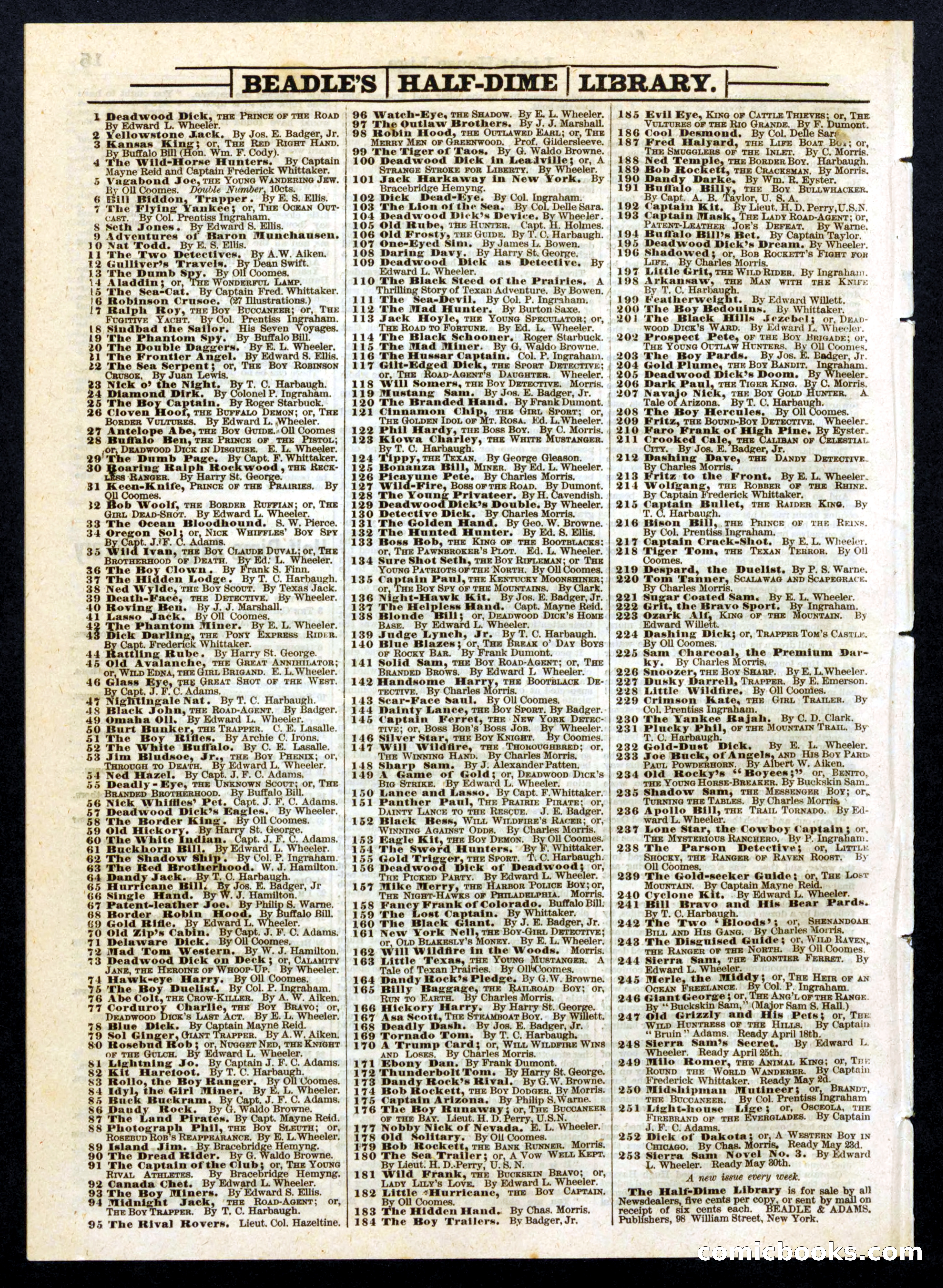 Light-House Lice; or, Osceola, the Firebrand of the Everglades — page 16 of 16