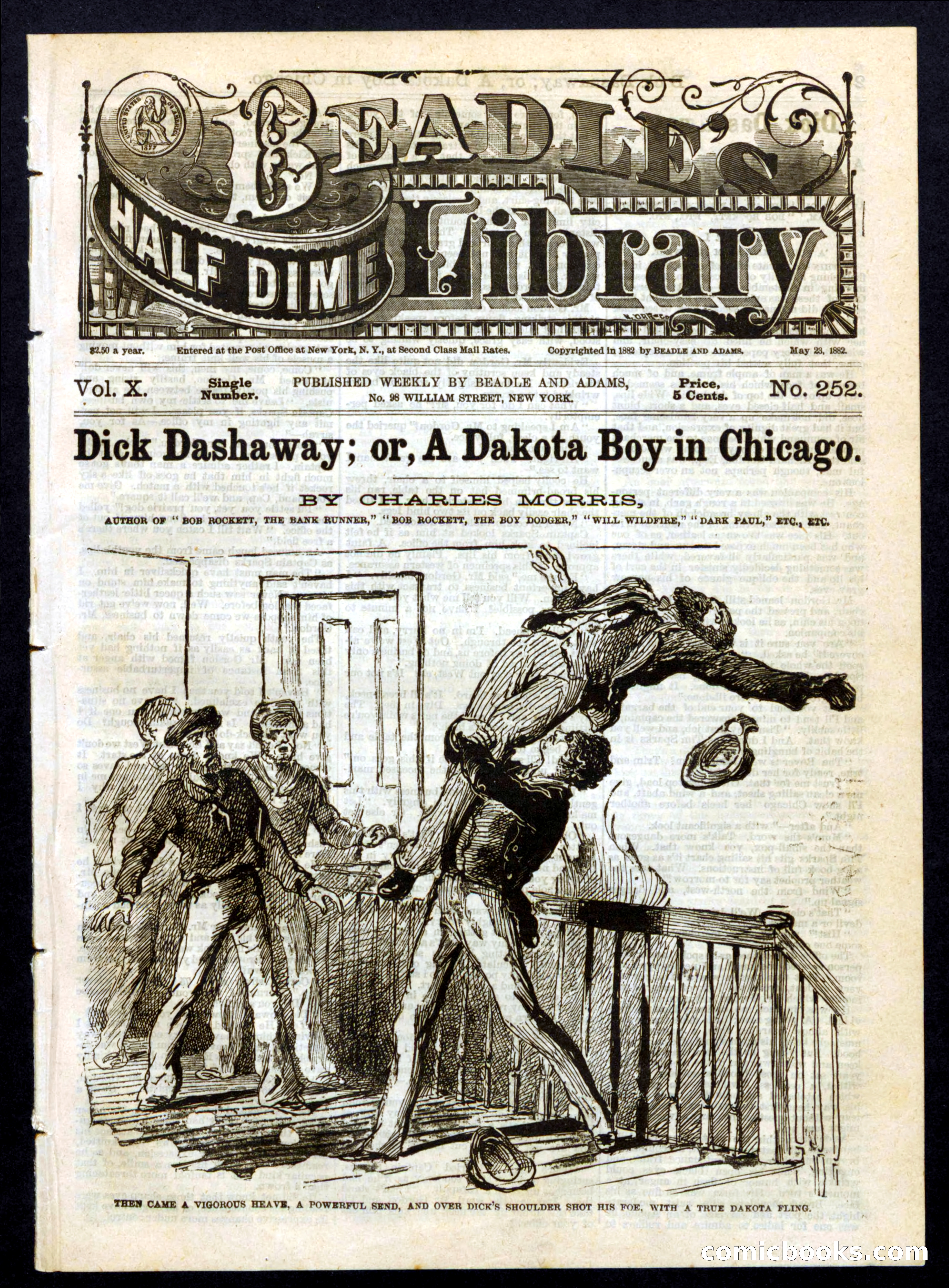 Dick Dashaway; or, A Dakota Boy in Chicago