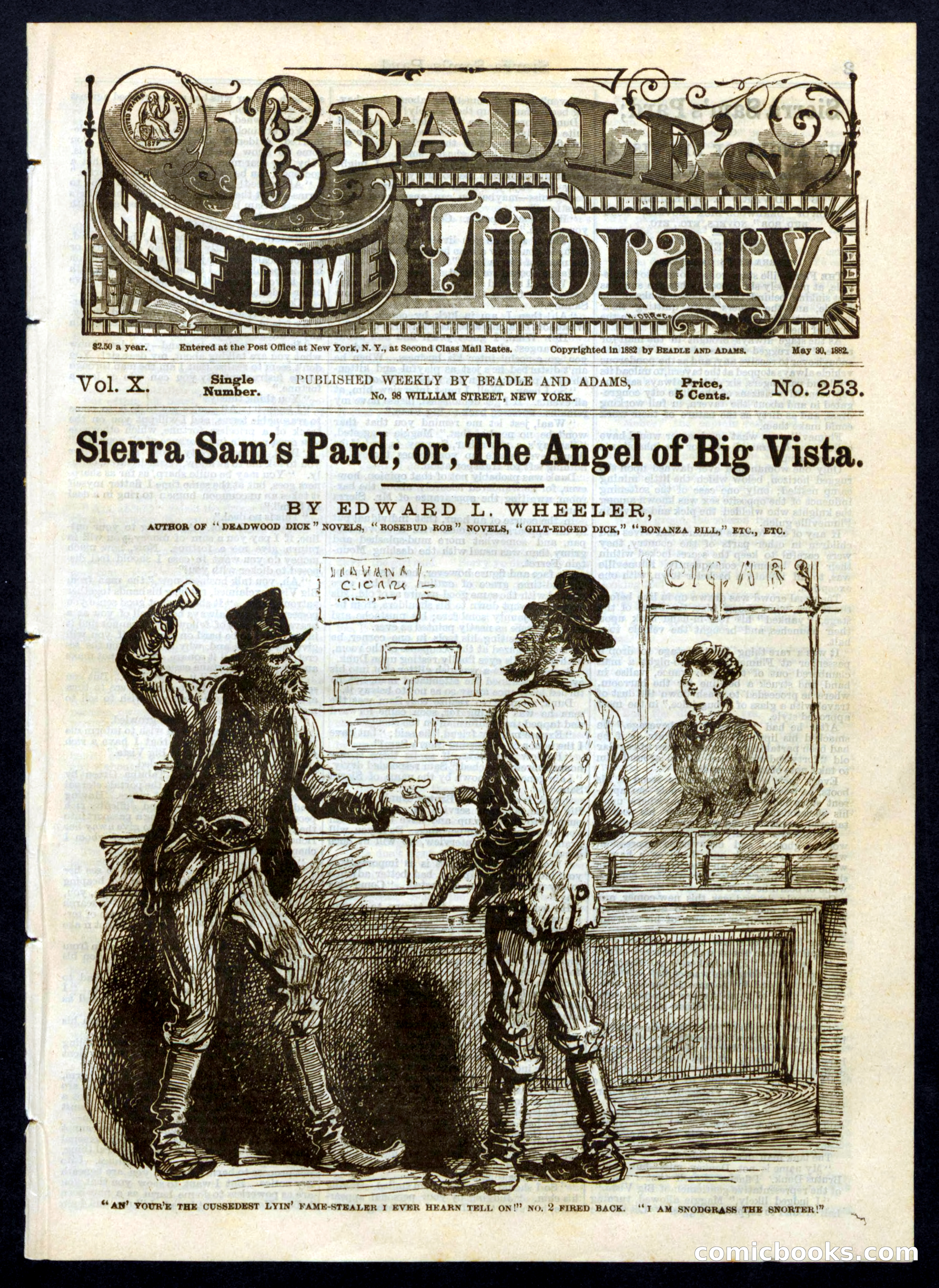 Sierra Sam's Pard; or, The Angel of Big Vista — page 1 of 16
