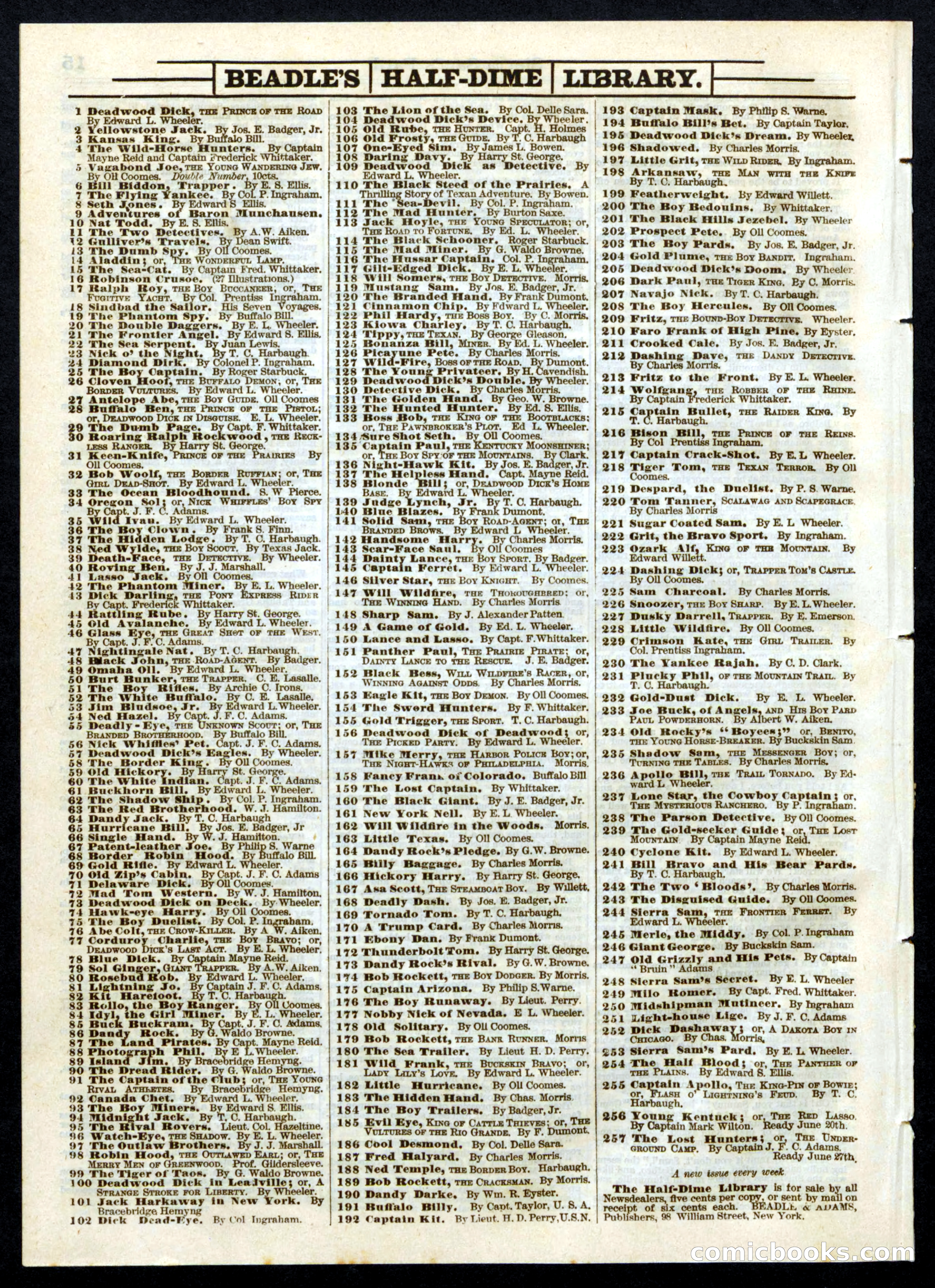 Sierra Sam's Pard; or, The Angel of Big Vista — page 16 of 16