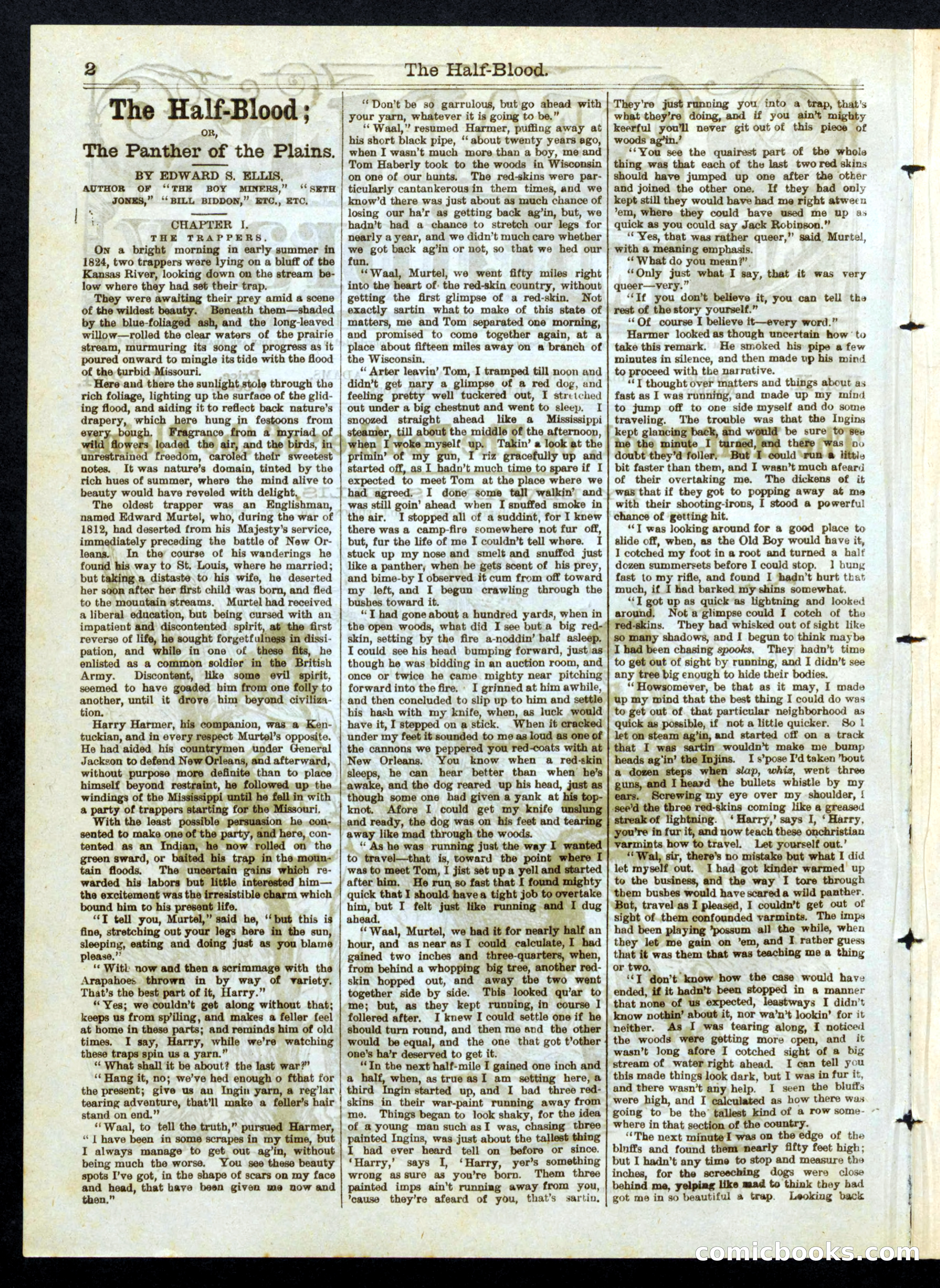 The Half-Blood; or, The Panther of the Plains — page 2 of 16