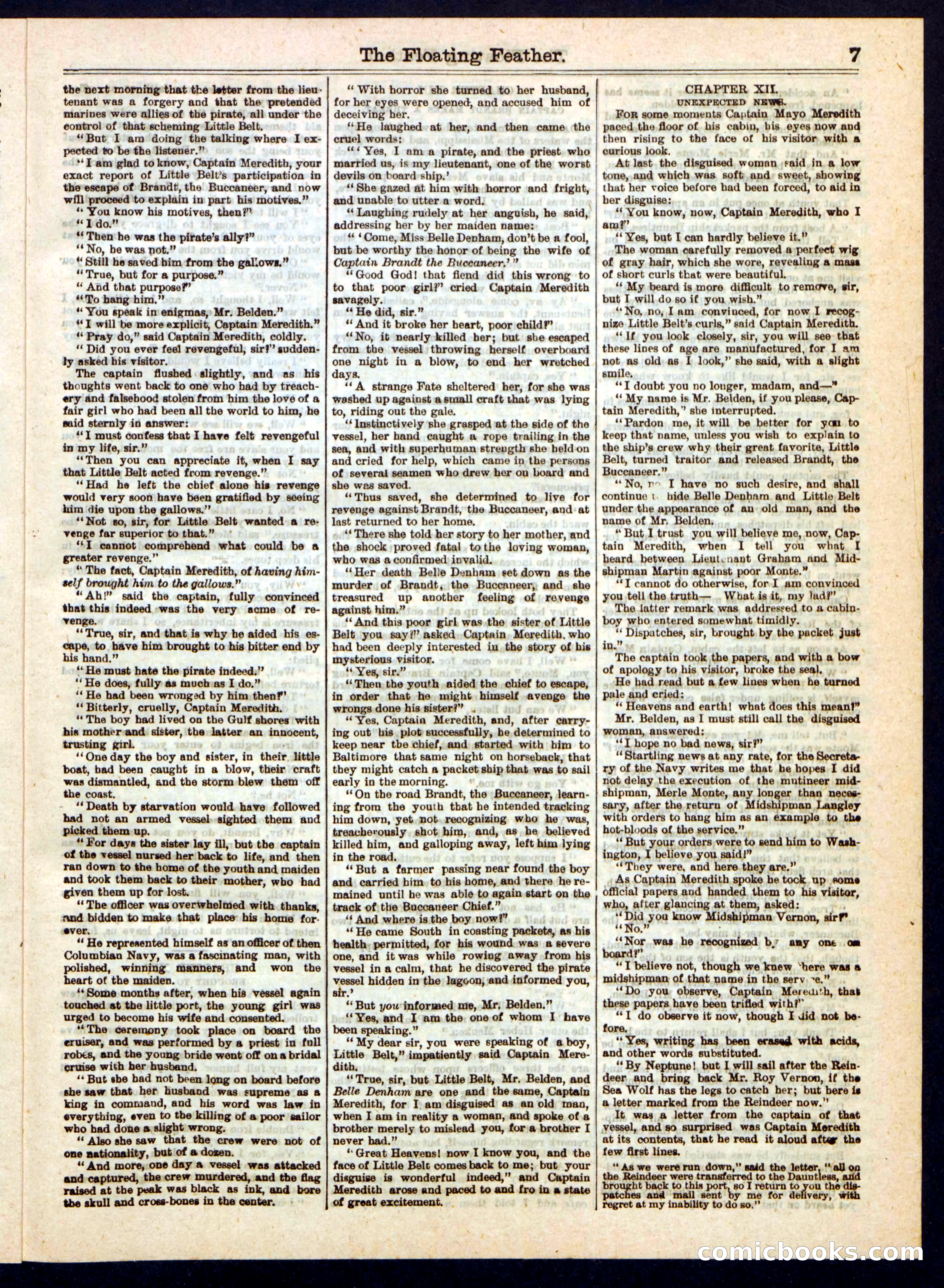The Floating Feather; or, Merle Monte's Treasure Island — page 7 of 16