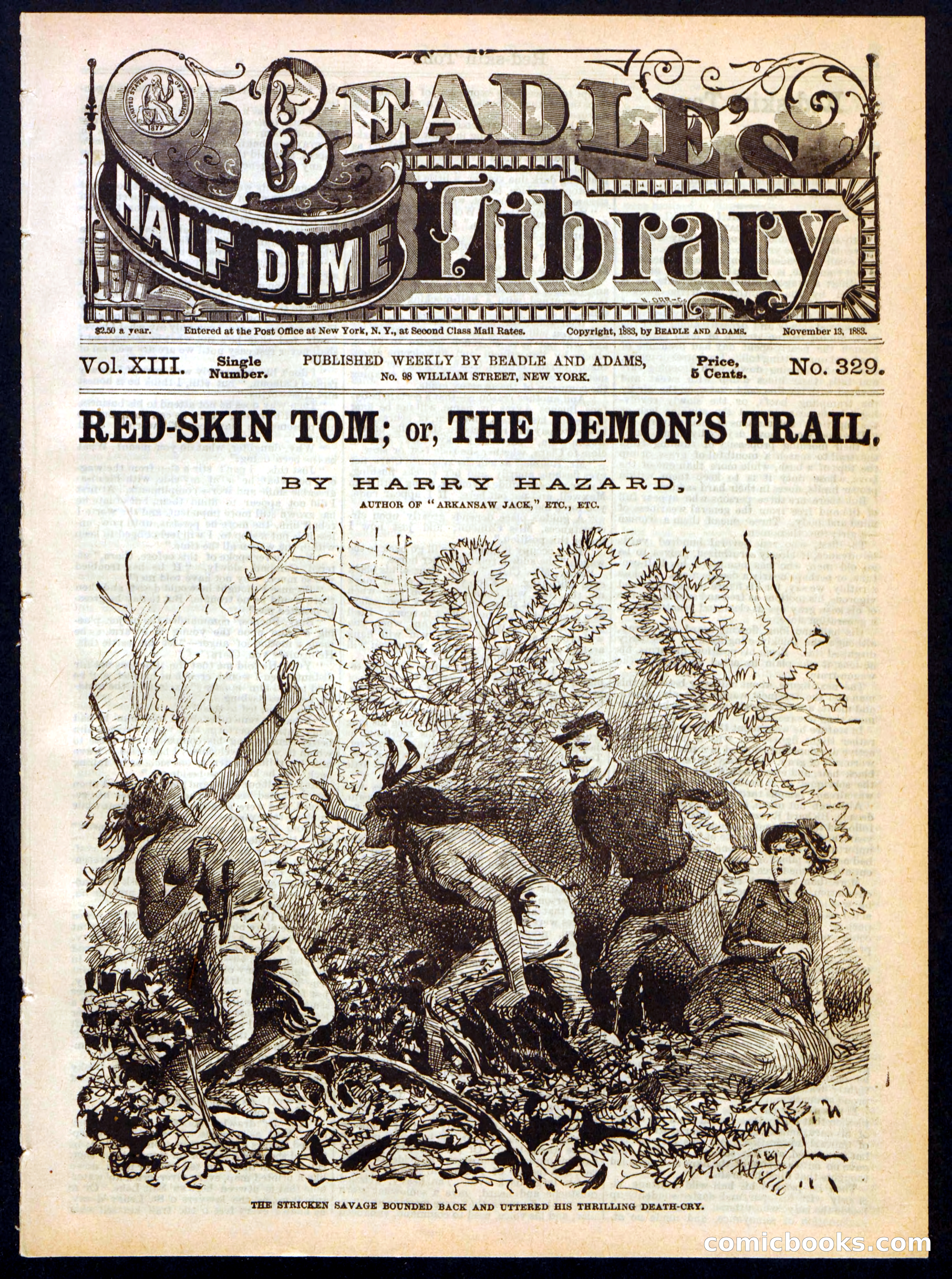 Red-Skin Tom; or, The Demon's Trail