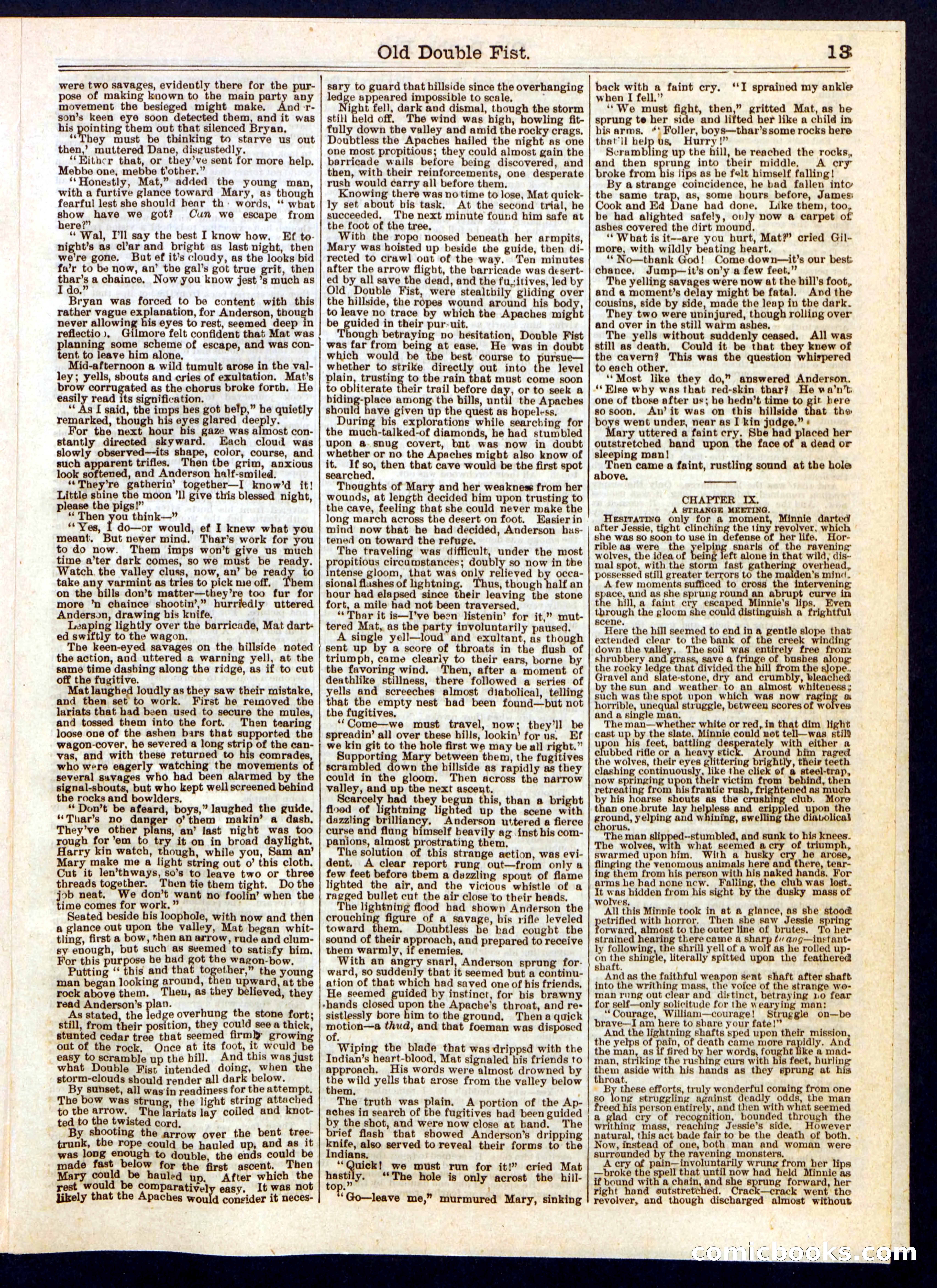 Old Double Fist; or, The Strange Guide — page 13 of 16