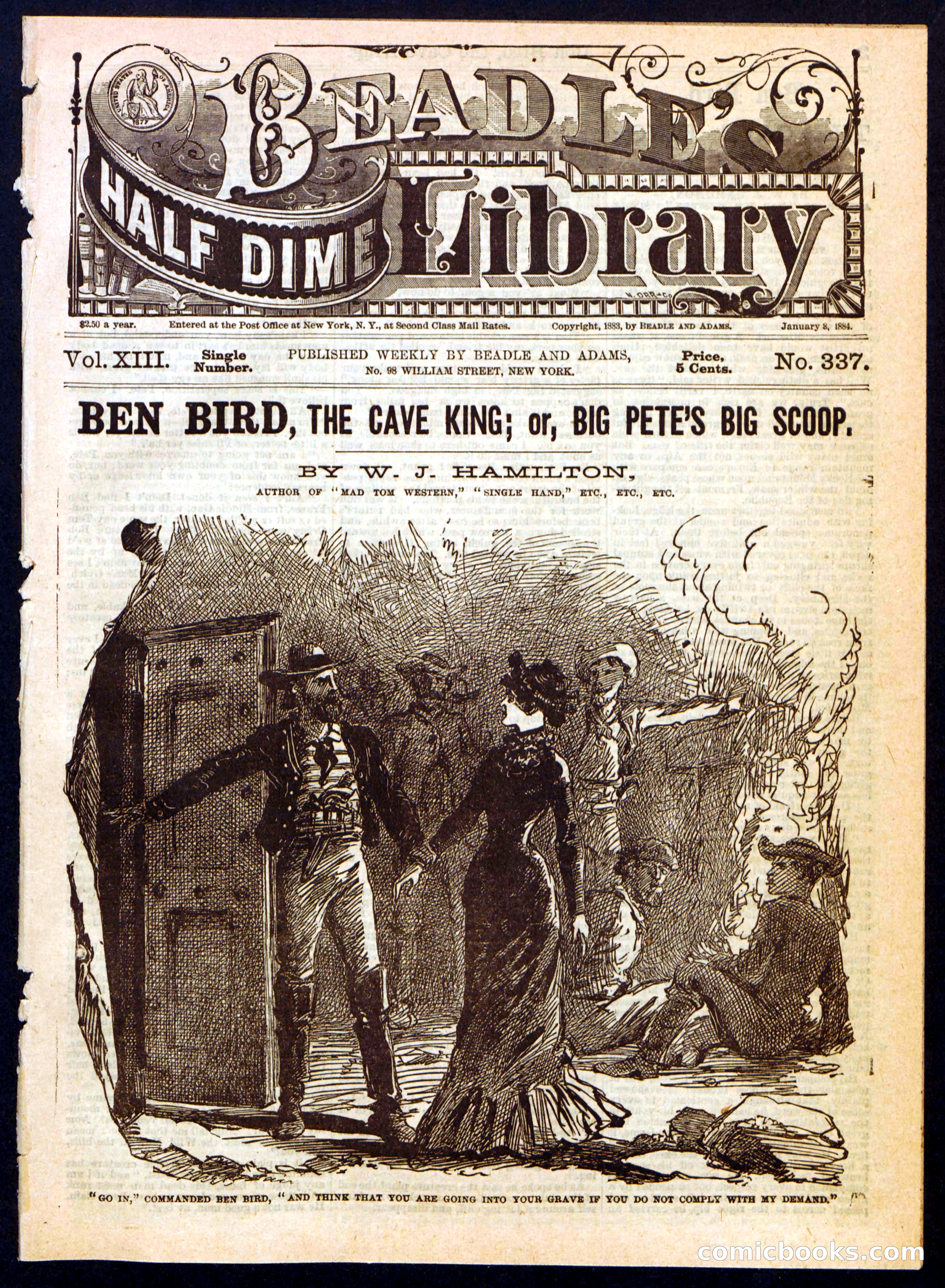 Ben Bird, the Cave King; or, Big Pete's Big Scoop