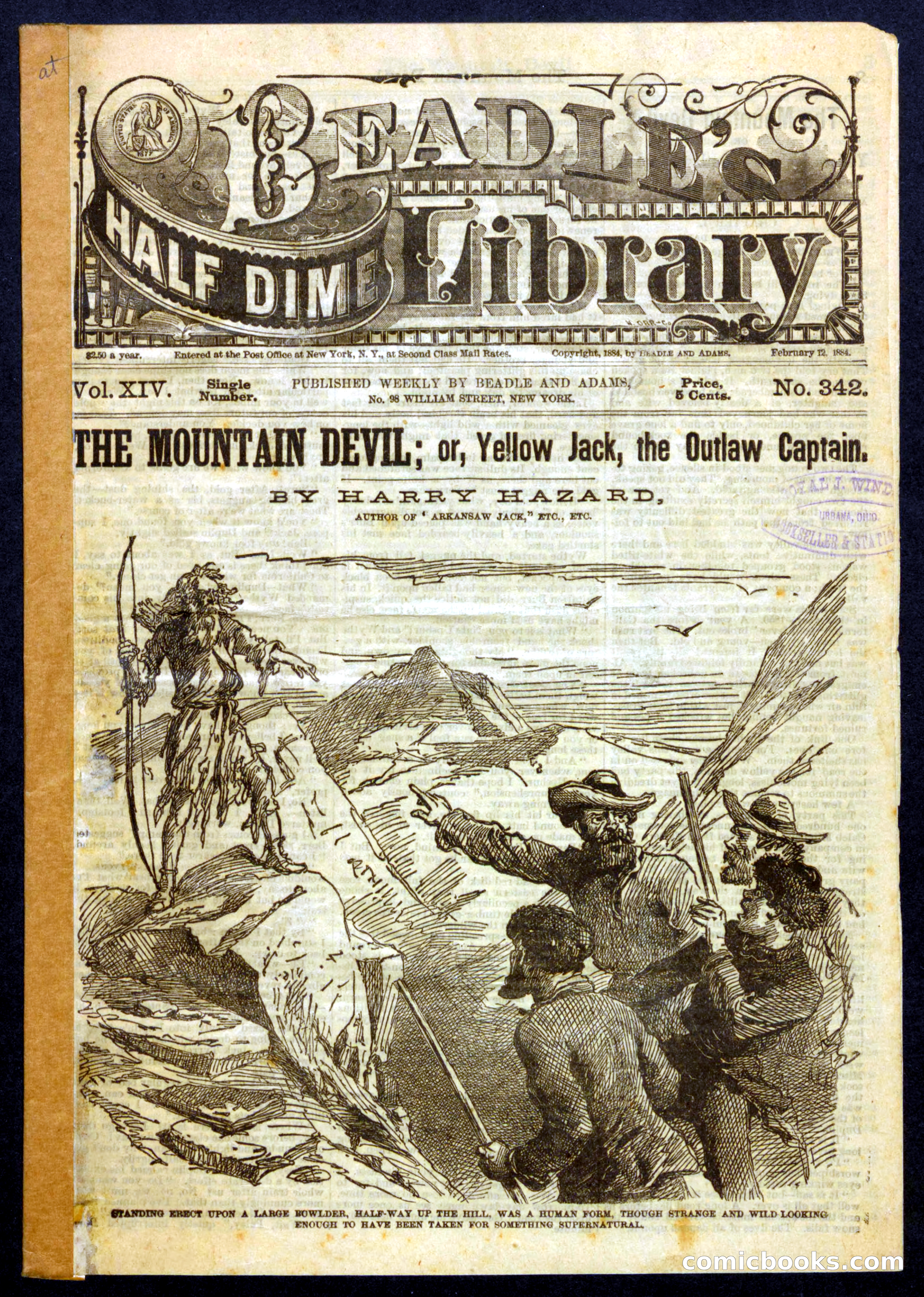 The Mountain Devil; or, Yellow Jack, the Outlaw Captain