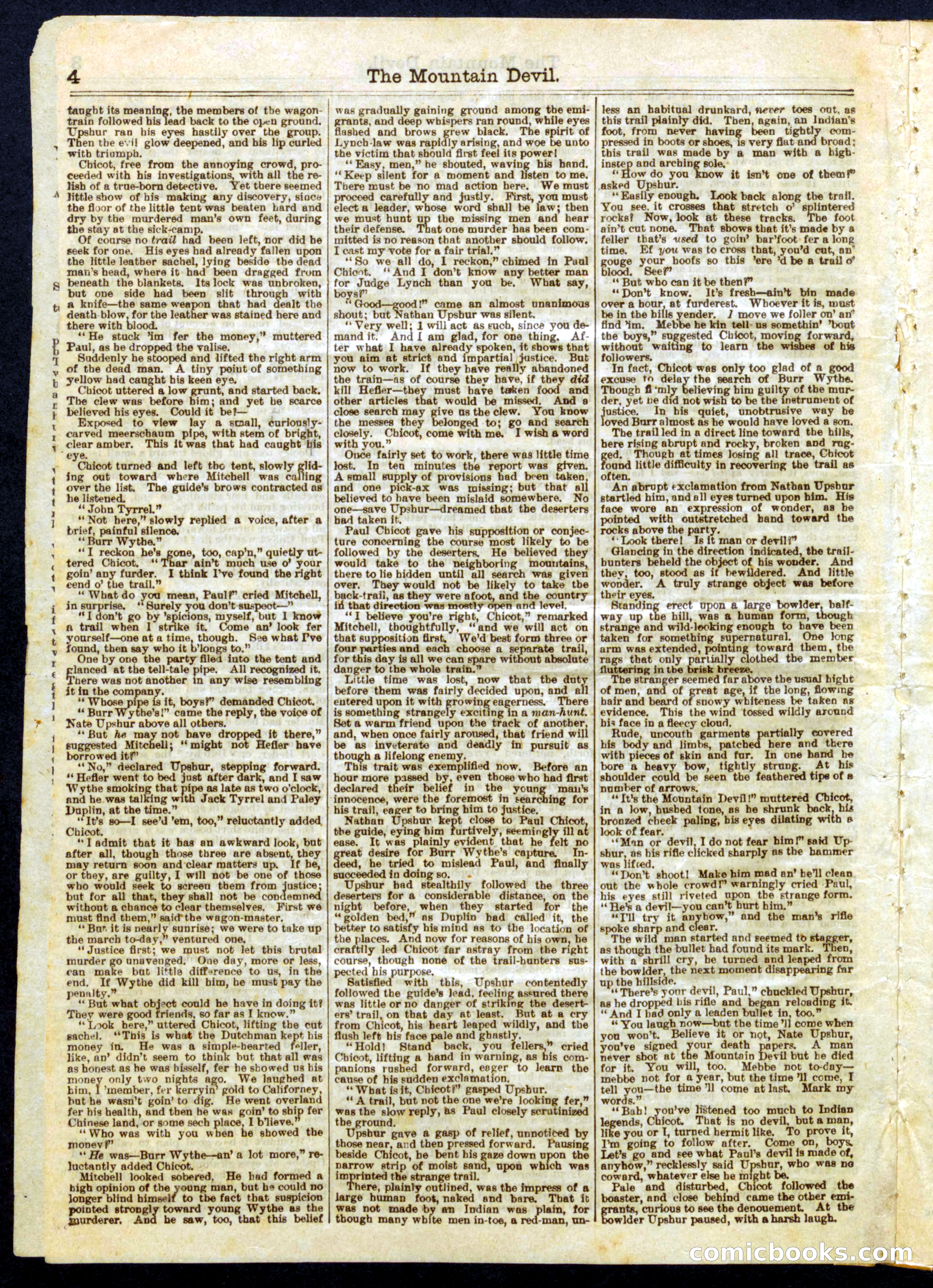 The Mountain Devil; or, Yellow Jack, the Outlaw Captain — page 4 of 16