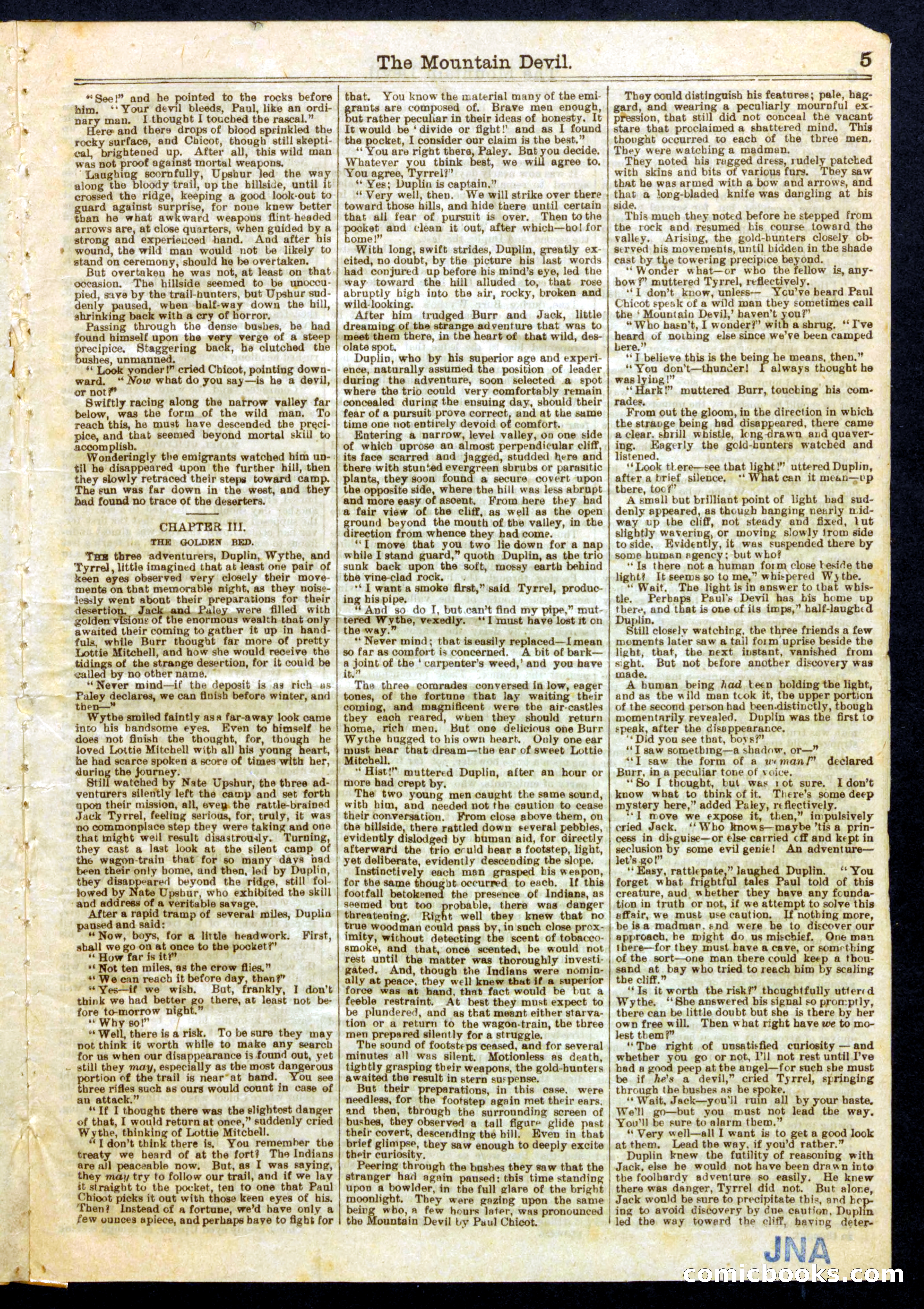 The Mountain Devil; or, Yellow Jack, the Outlaw Captain — page 5 of 16