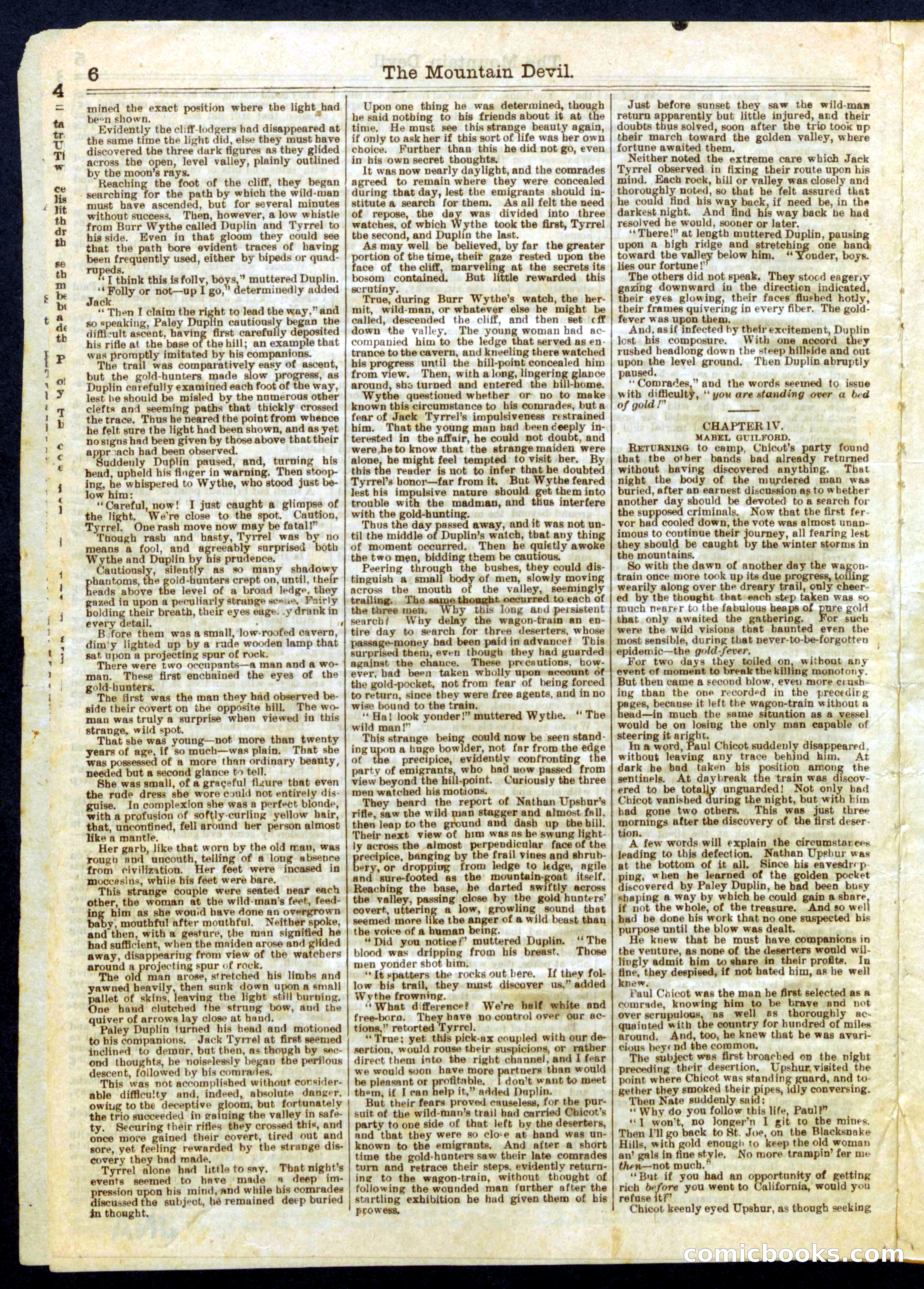 The Mountain Devil; or, Yellow Jack, the Outlaw Captain — page 6 of 16