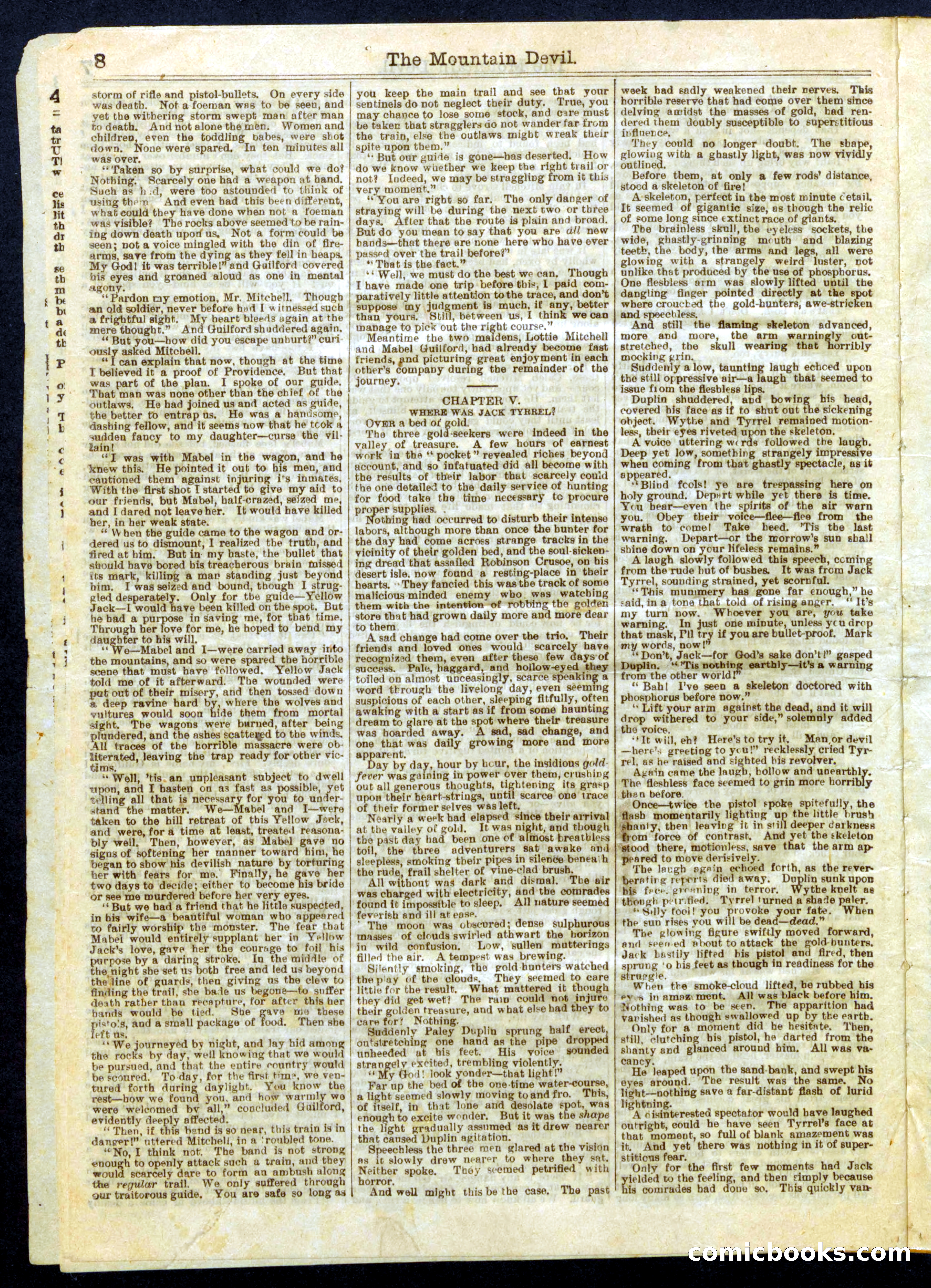 The Mountain Devil; or, Yellow Jack, the Outlaw Captain — page 8 of 16