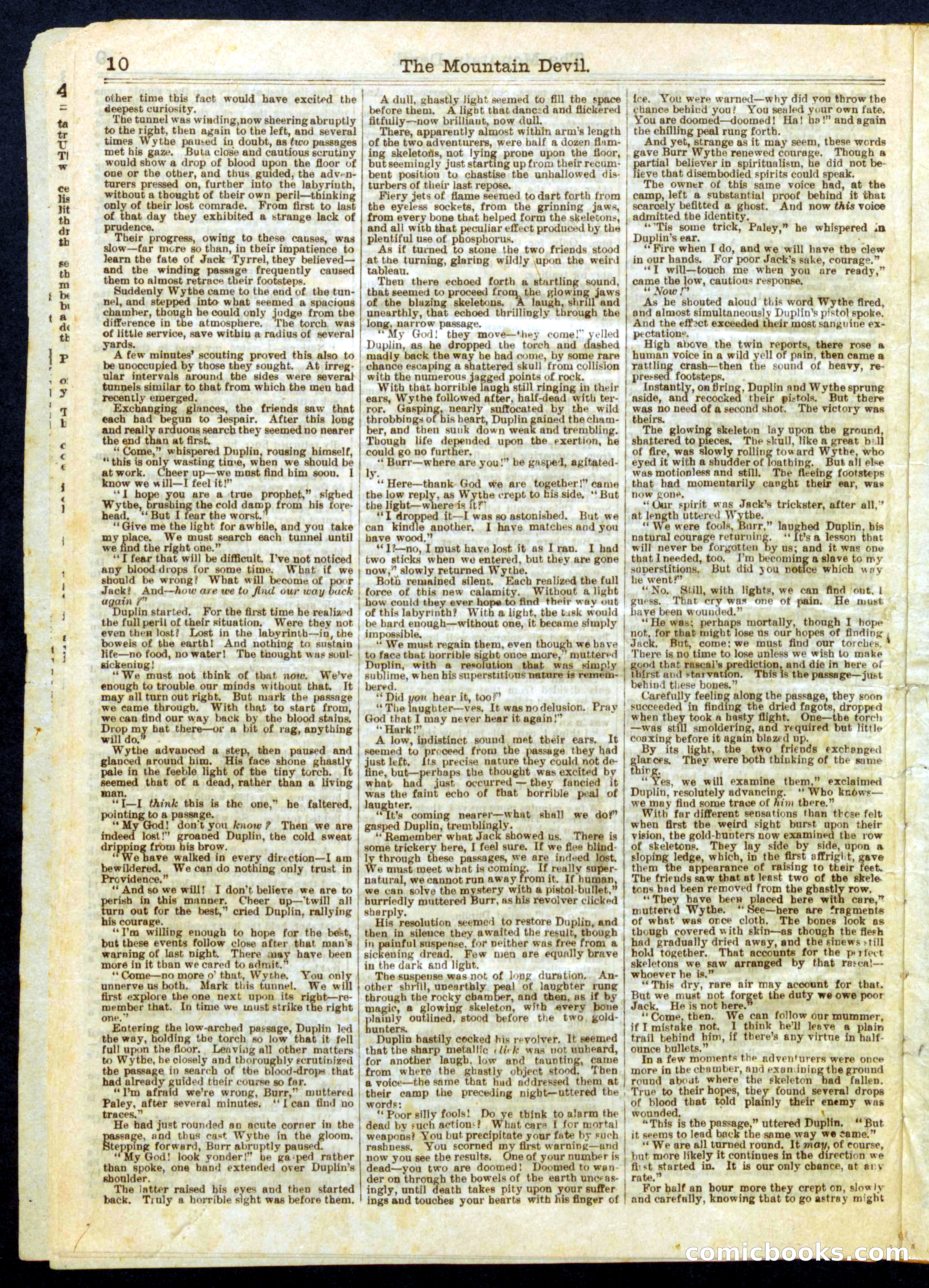 The Mountain Devil; or, Yellow Jack, the Outlaw Captain — page 10 of 16