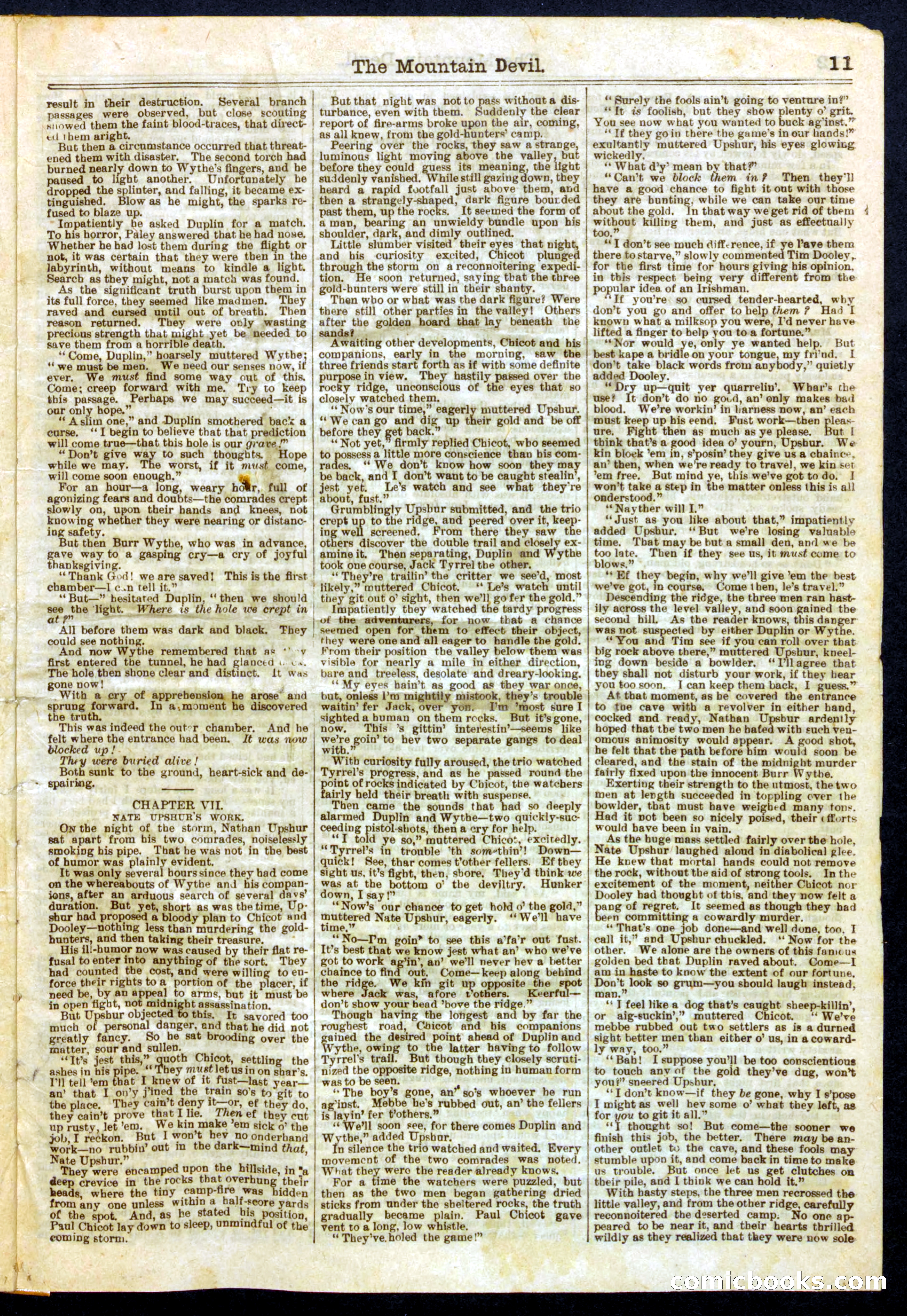 The Mountain Devil; or, Yellow Jack, the Outlaw Captain — page 11 of 16
