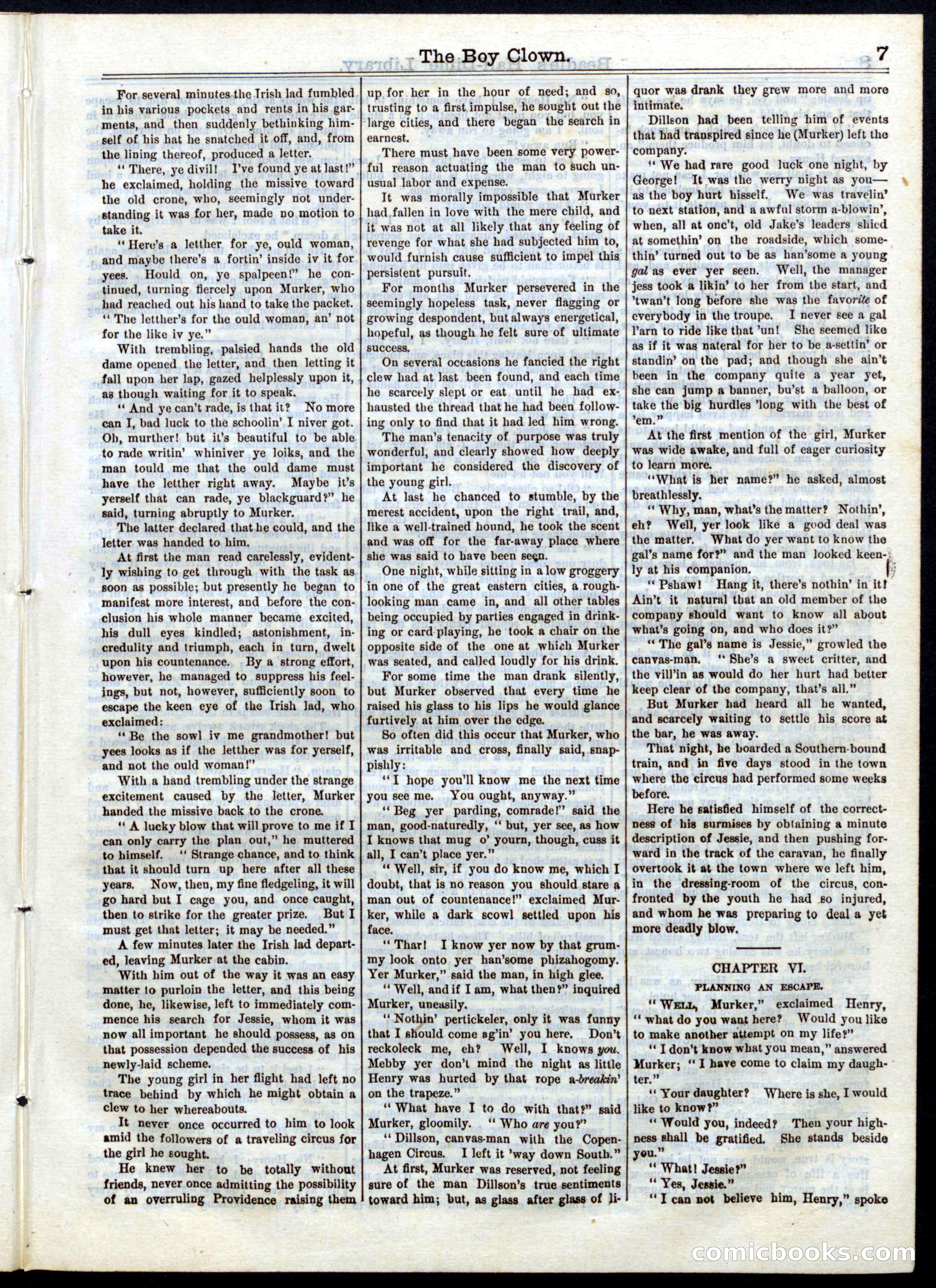 Beadle's Half Dime Library, No. 36 — page 7 of 16