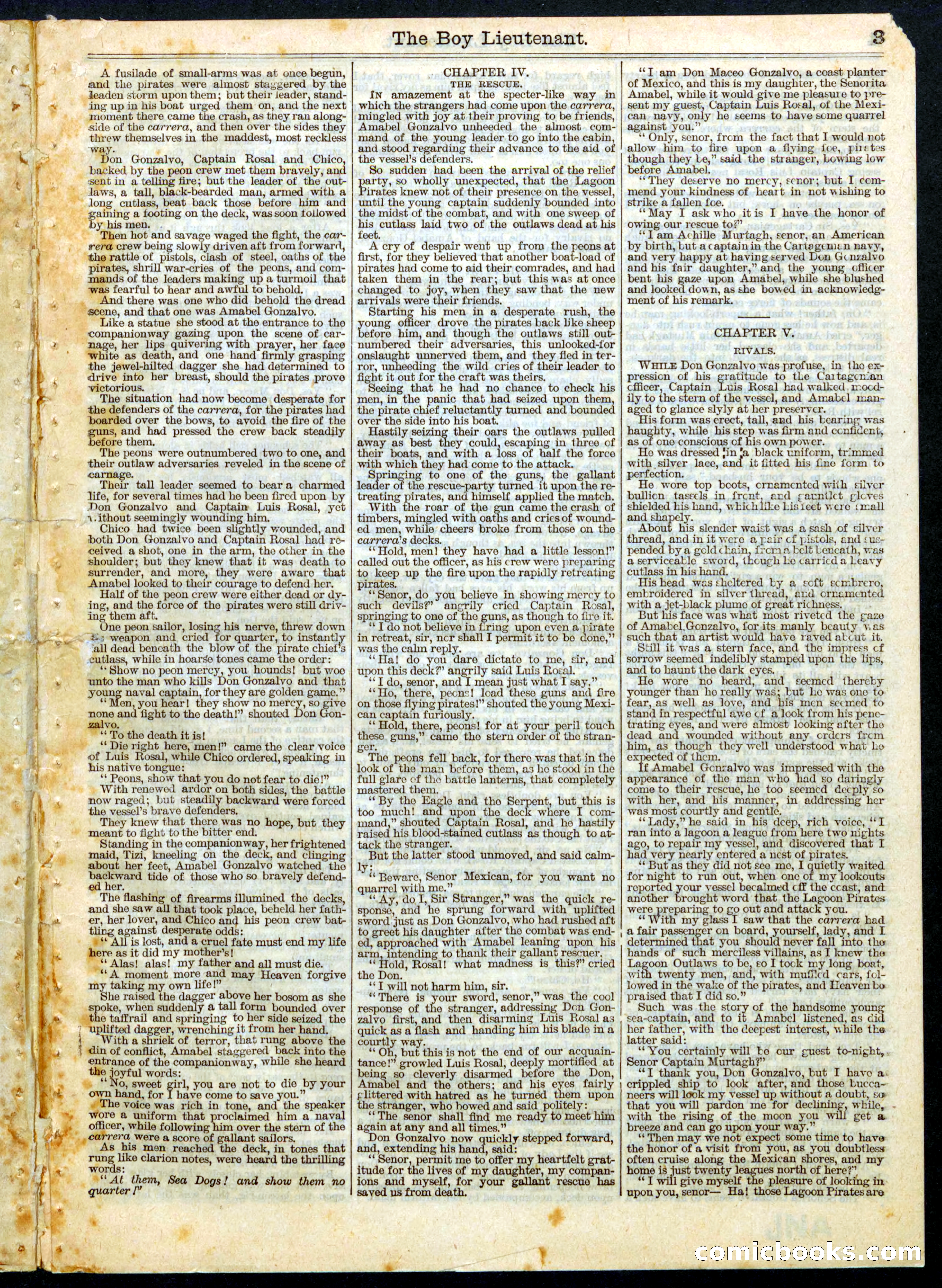 The Boy Lieutenant; or, The Red Clasped Hands — page 3 of 16