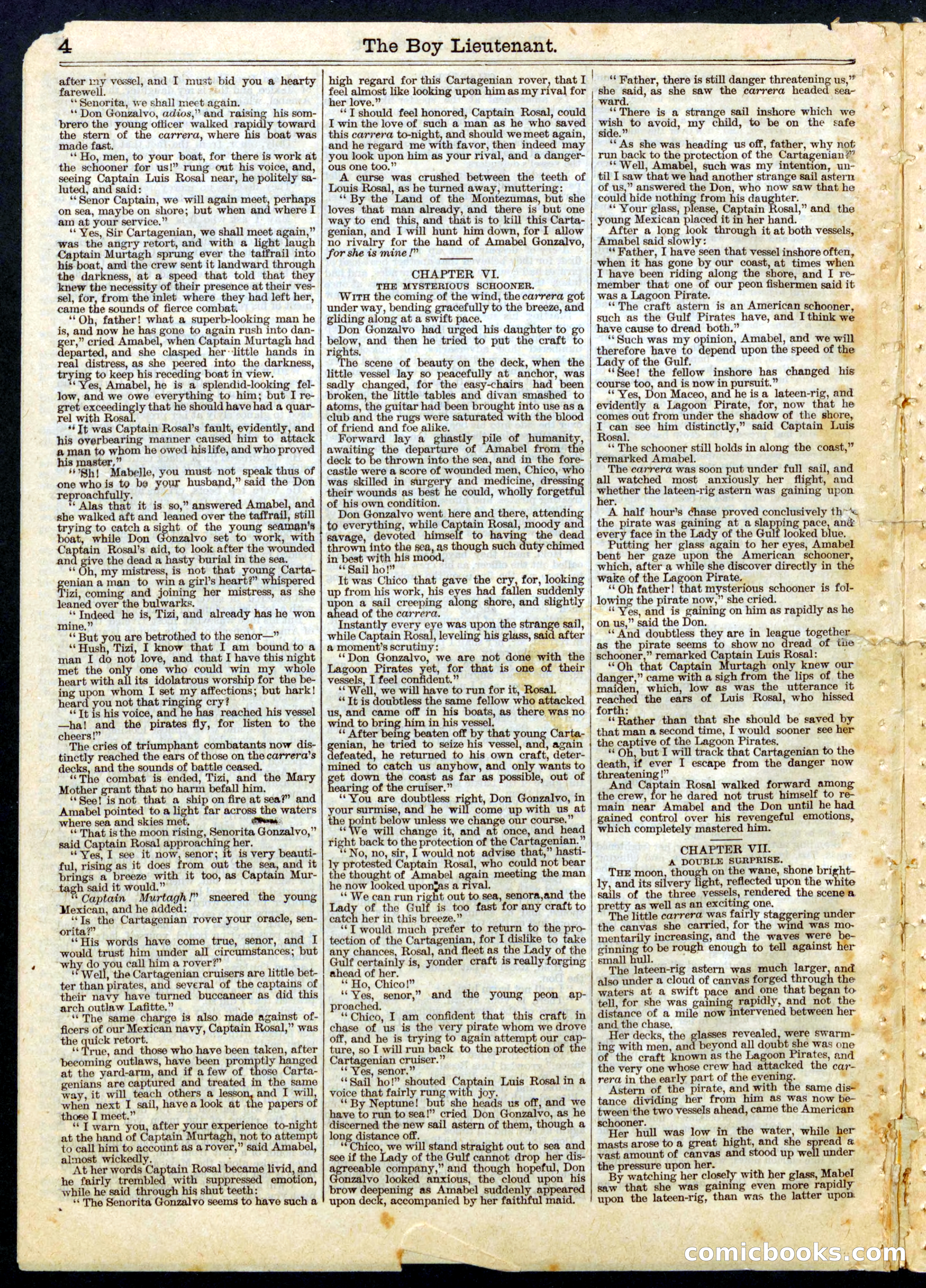 The Boy Lieutenant; or, The Red Clasped Hands — page 4 of 16