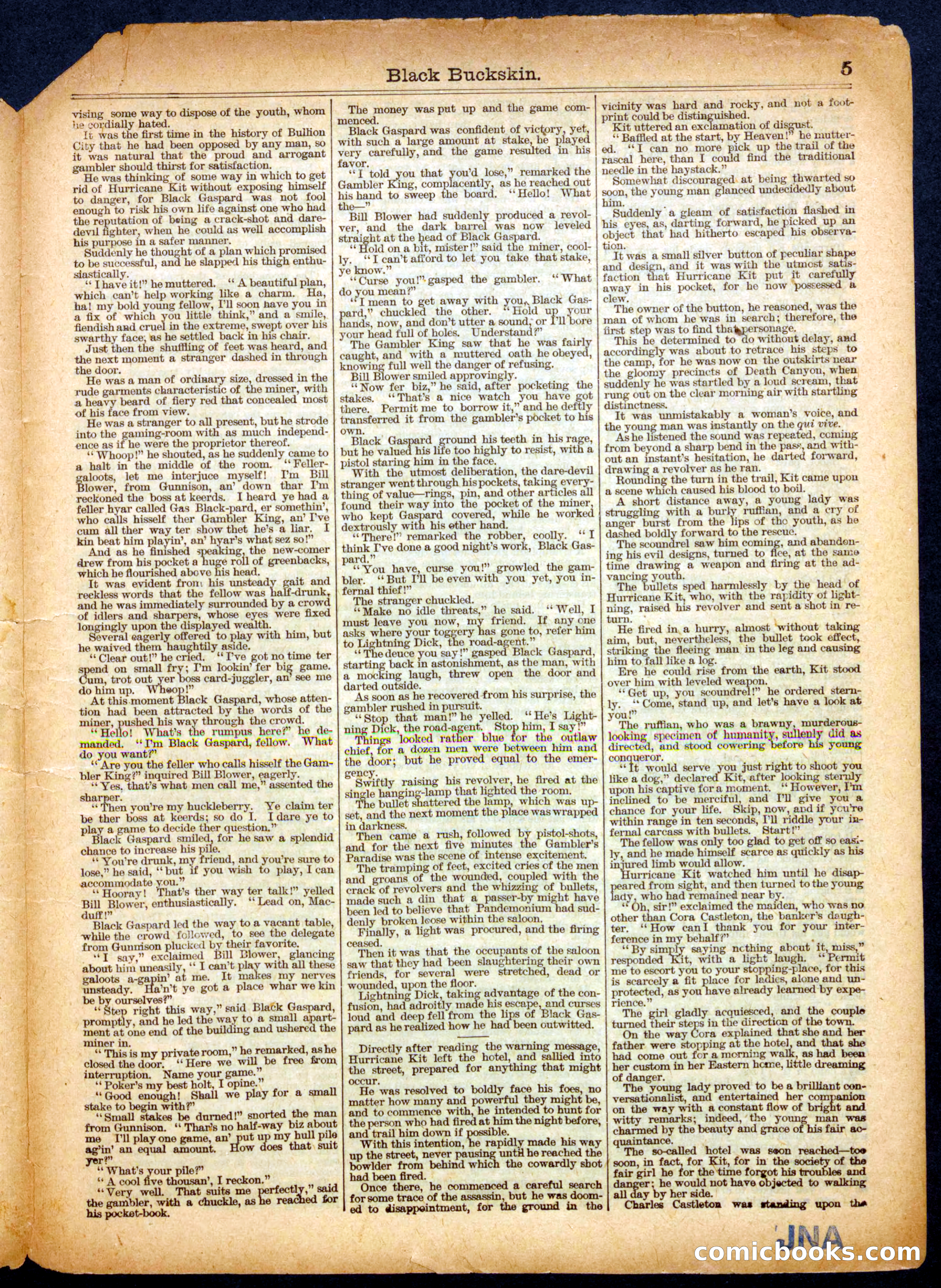 Black Buckskin — page 5 of 16