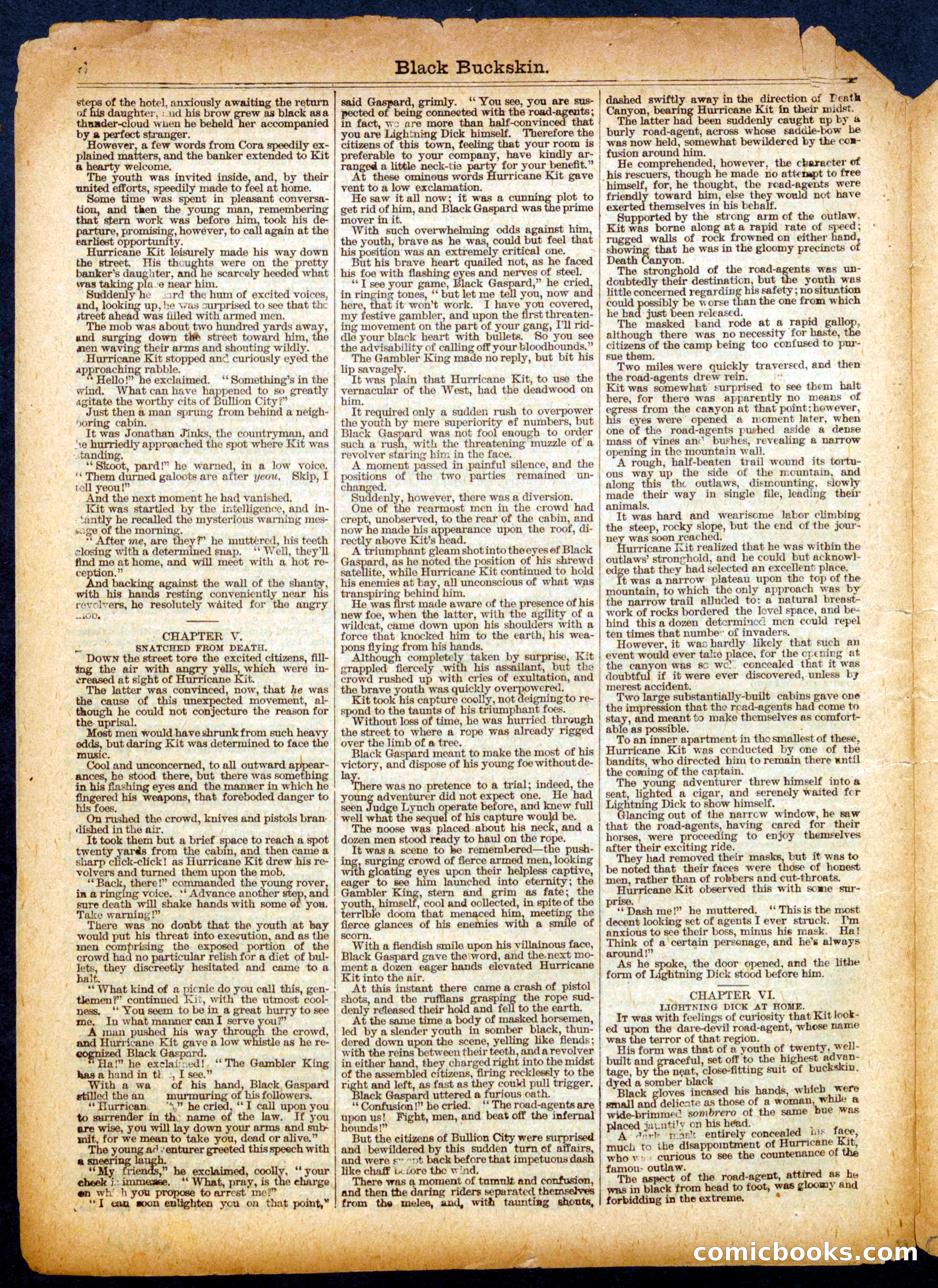 Black Buckskin — page 6 of 16