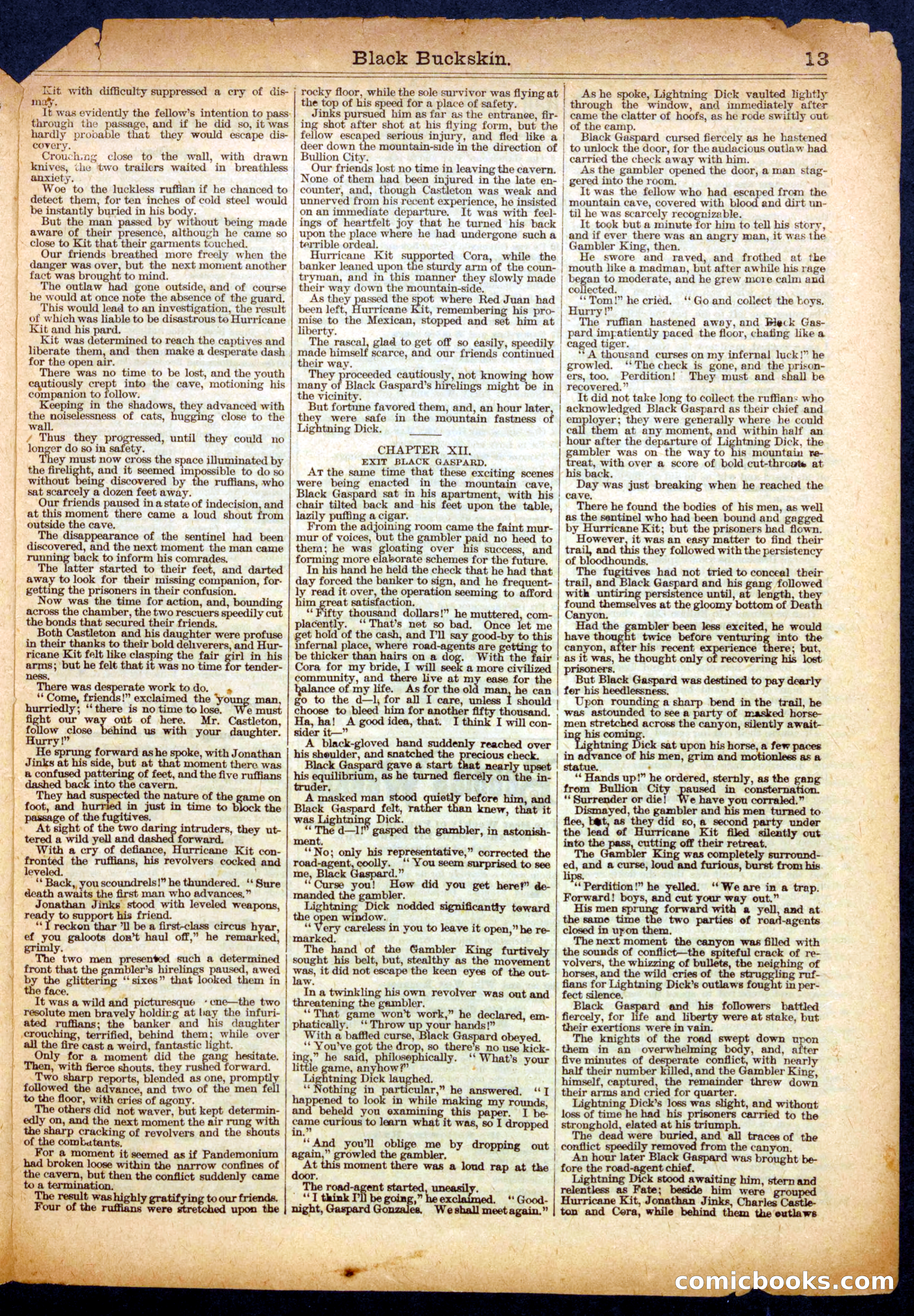 Black Buckskin — page 13 of 16