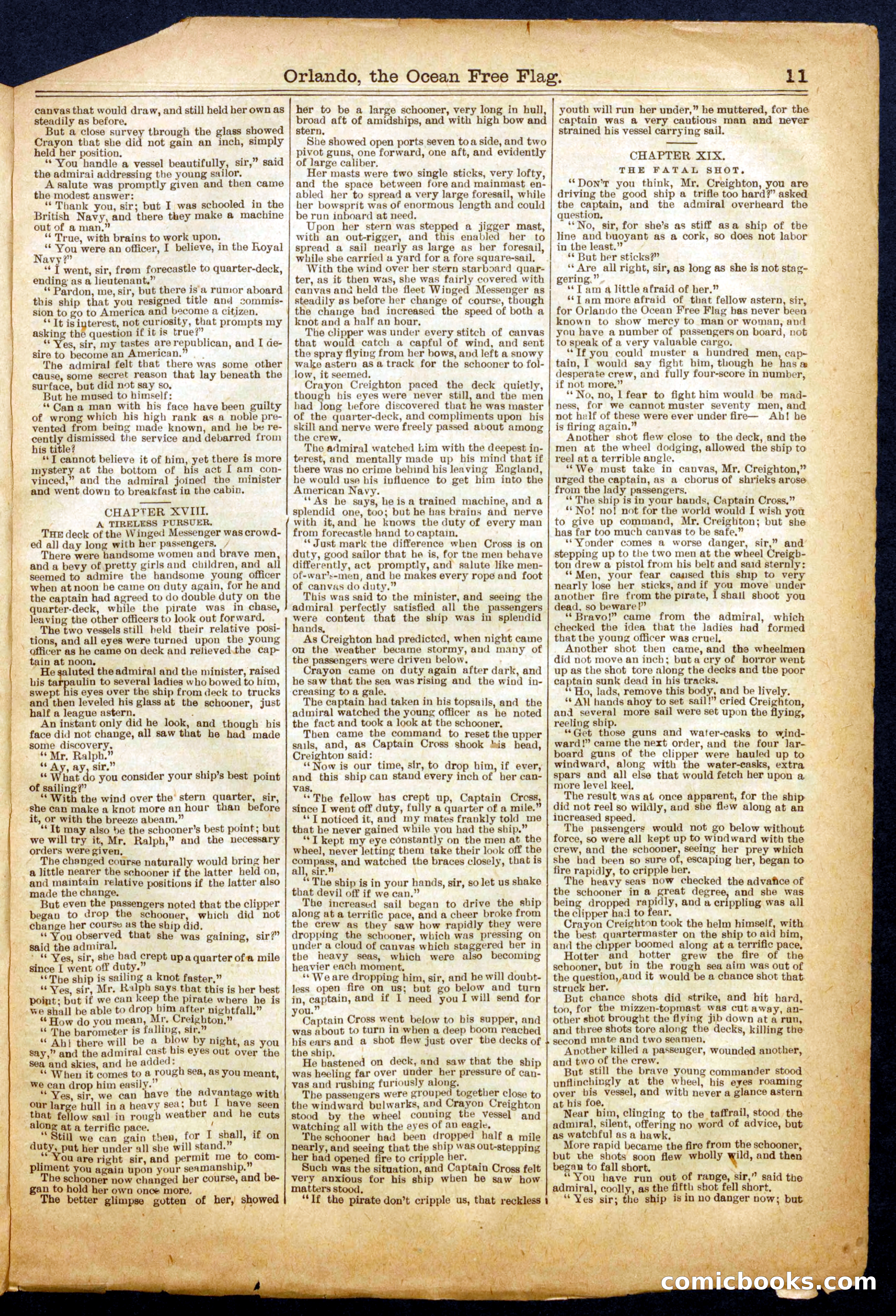 Beadle's Half Dime Library No. 686 — page 11 of 16