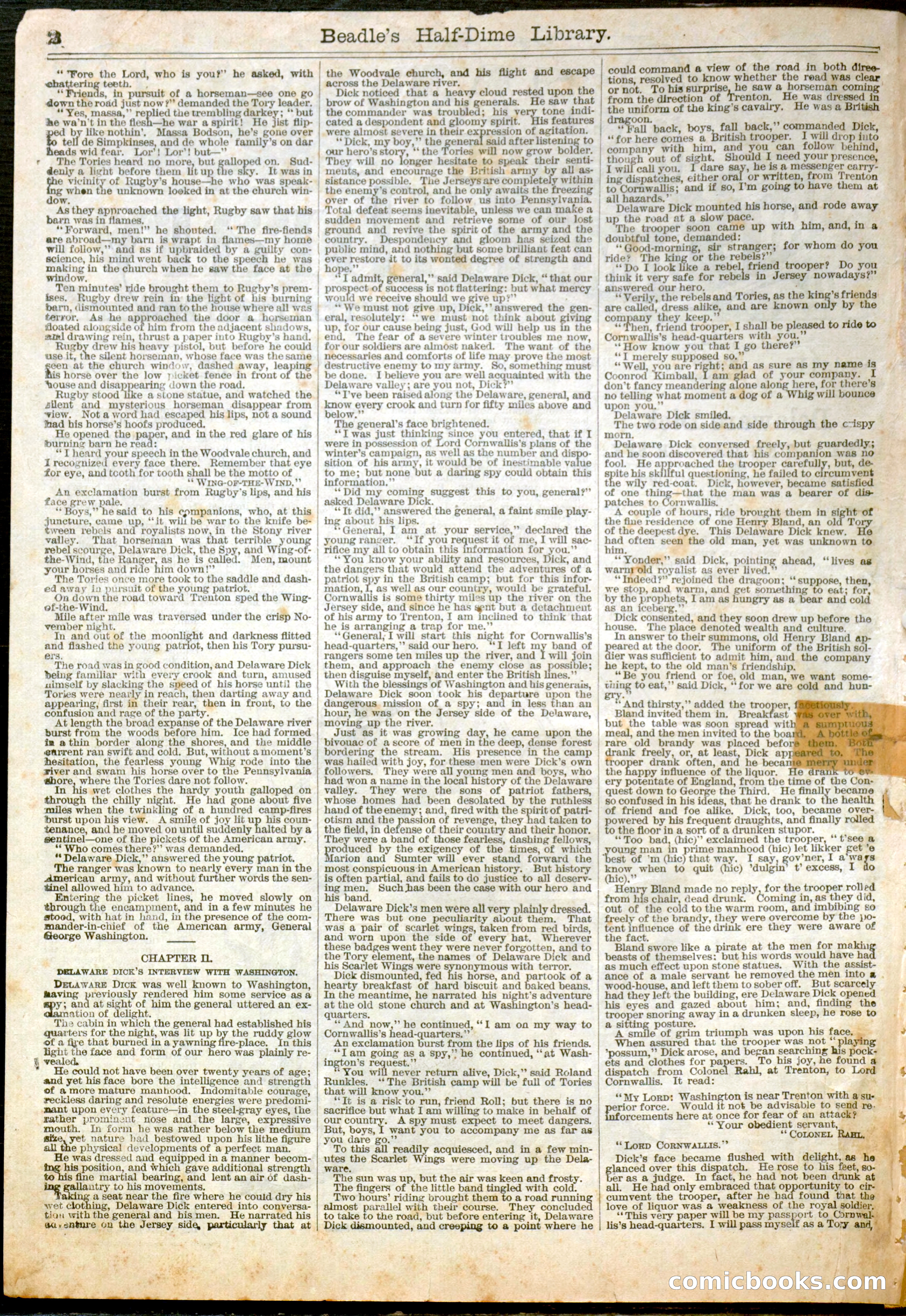Delaware Dick, the Young Ranger Spy — page 2 of 16