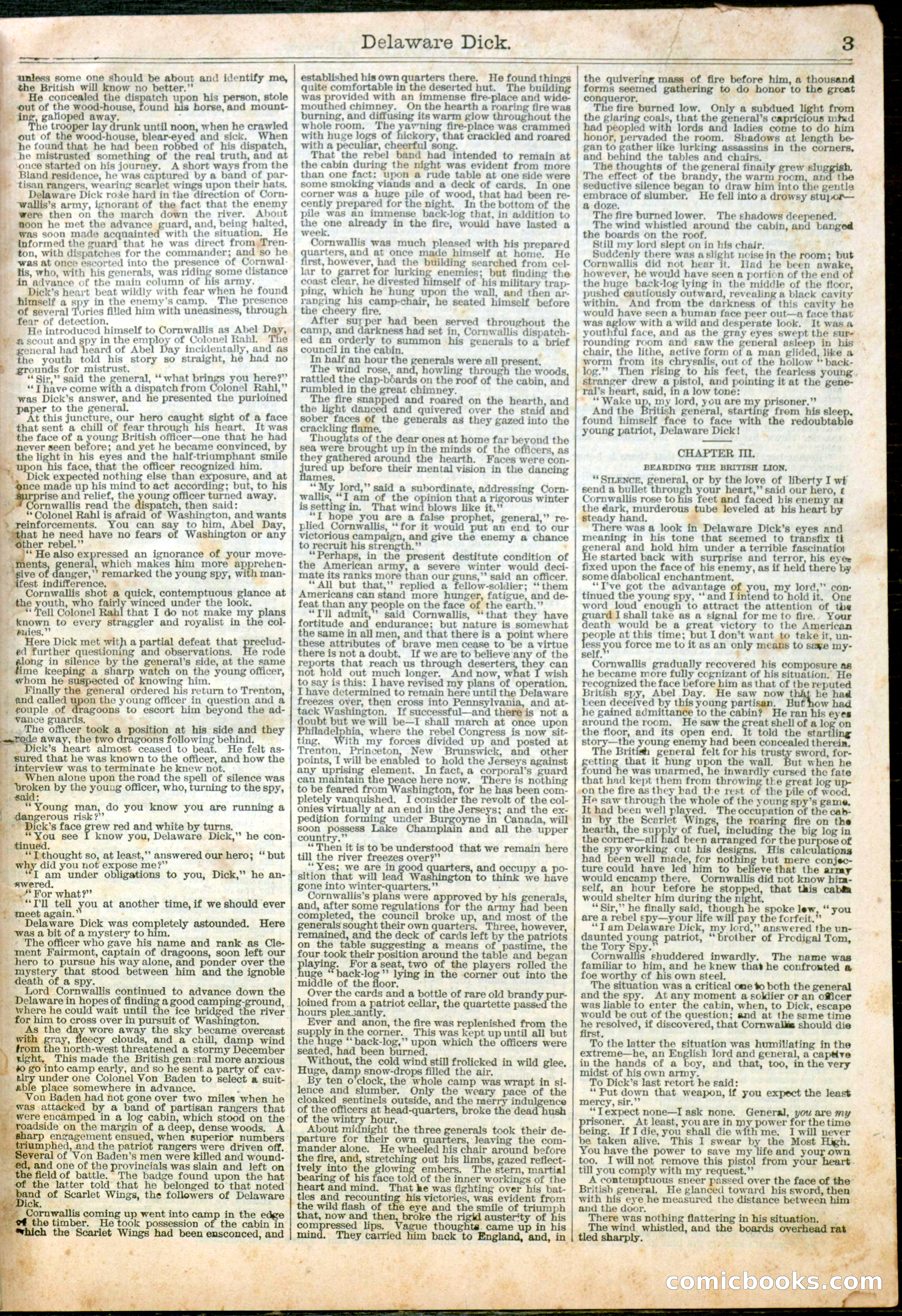 Delaware Dick, the Young Ranger Spy — page 3 of 16