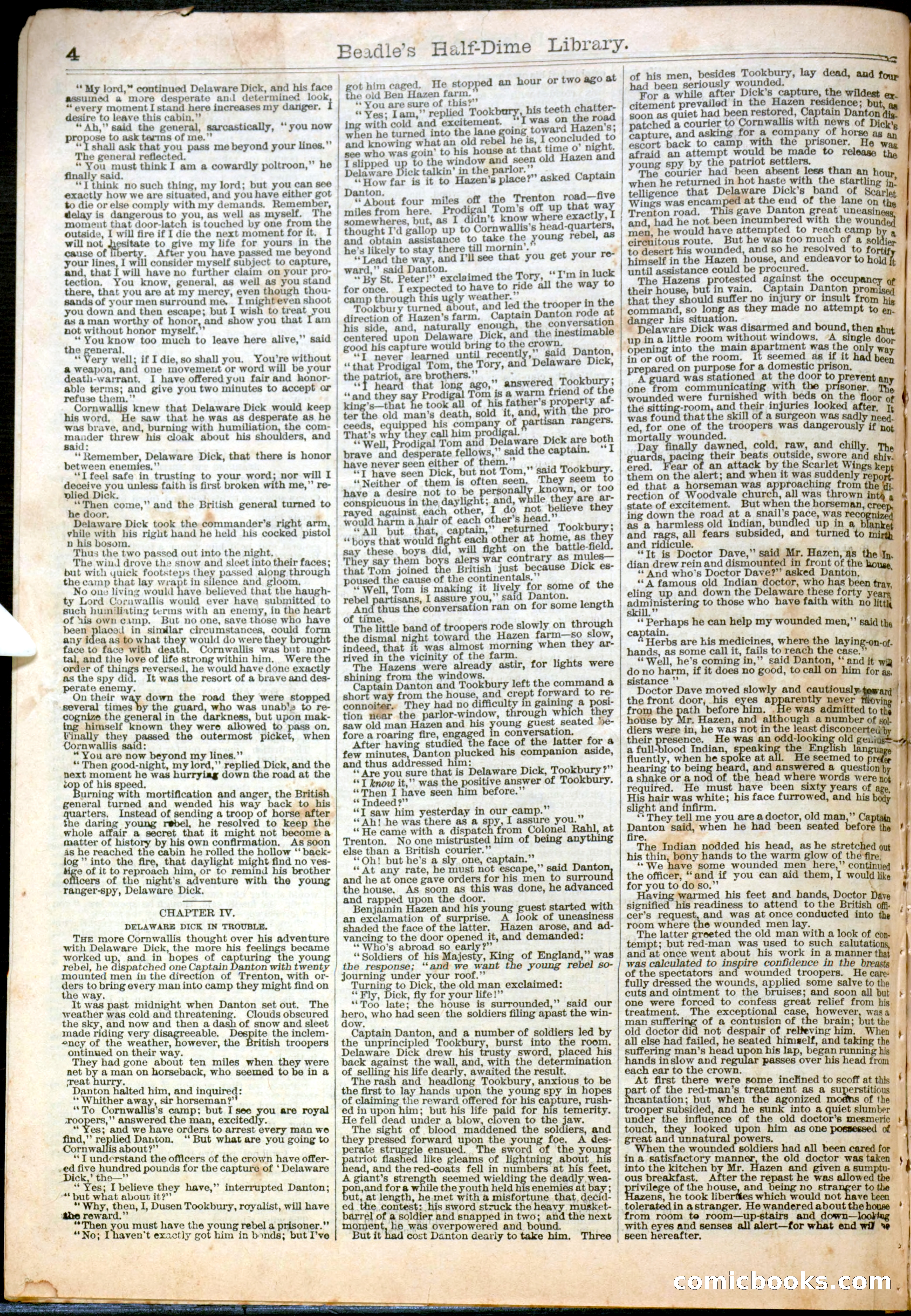 Delaware Dick, the Young Ranger Spy — page 4 of 16