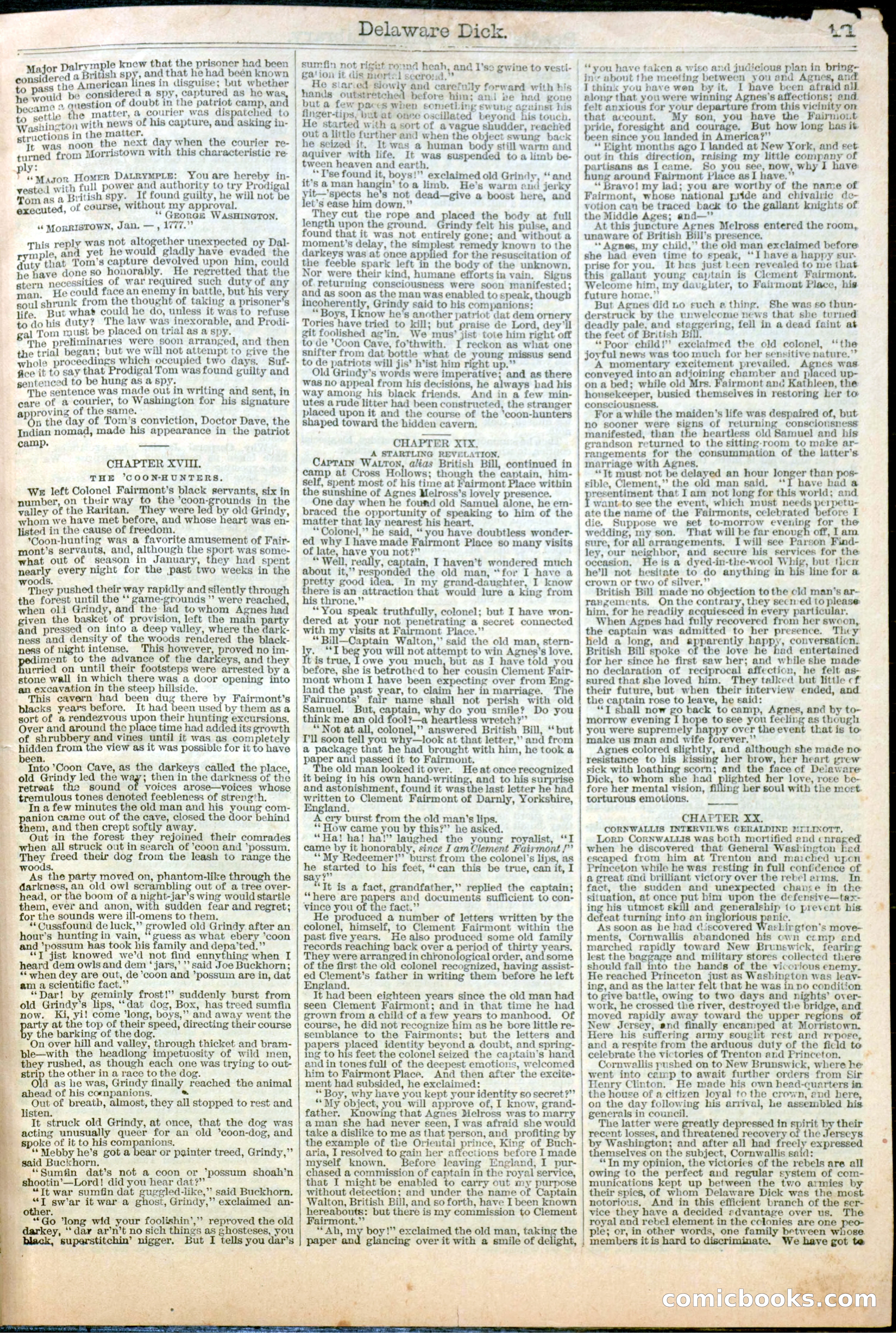 Delaware Dick, the Young Ranger Spy — page 11 of 16