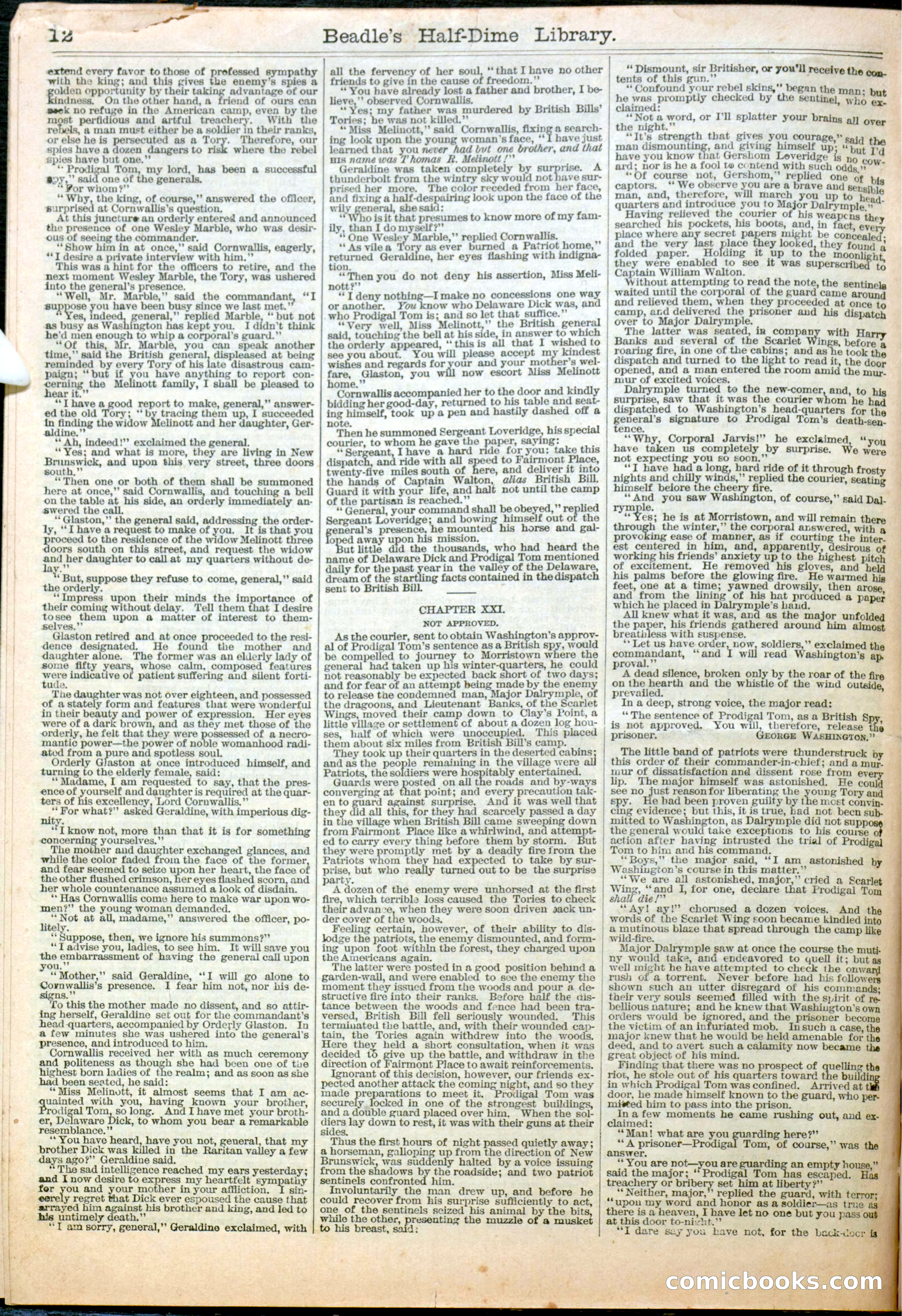 Delaware Dick, the Young Ranger Spy — page 12 of 16
