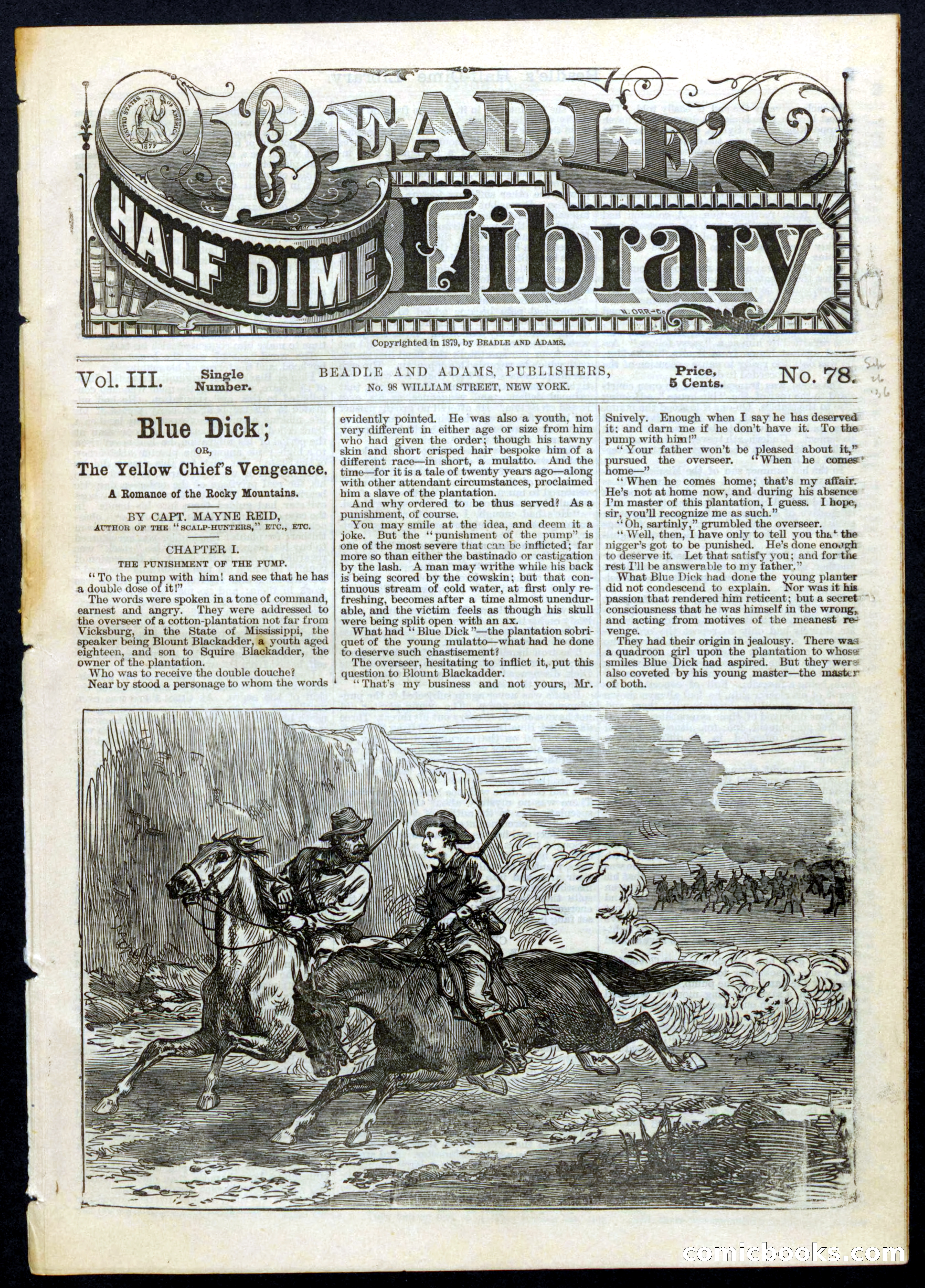 Beadle's Half Dime Library, Vol. III, No. 78