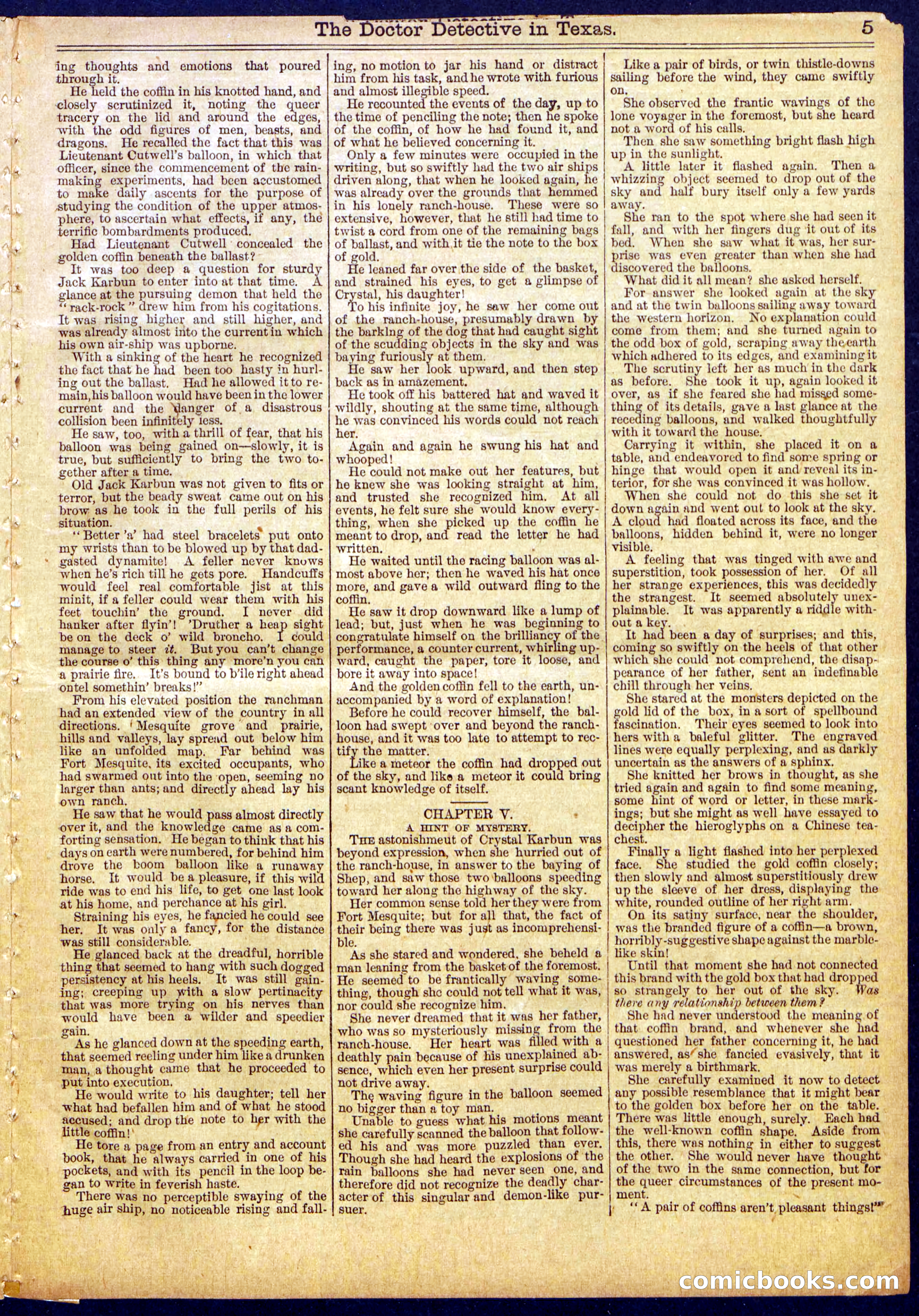 The Doctor Detective in Texas — page 5 of 16