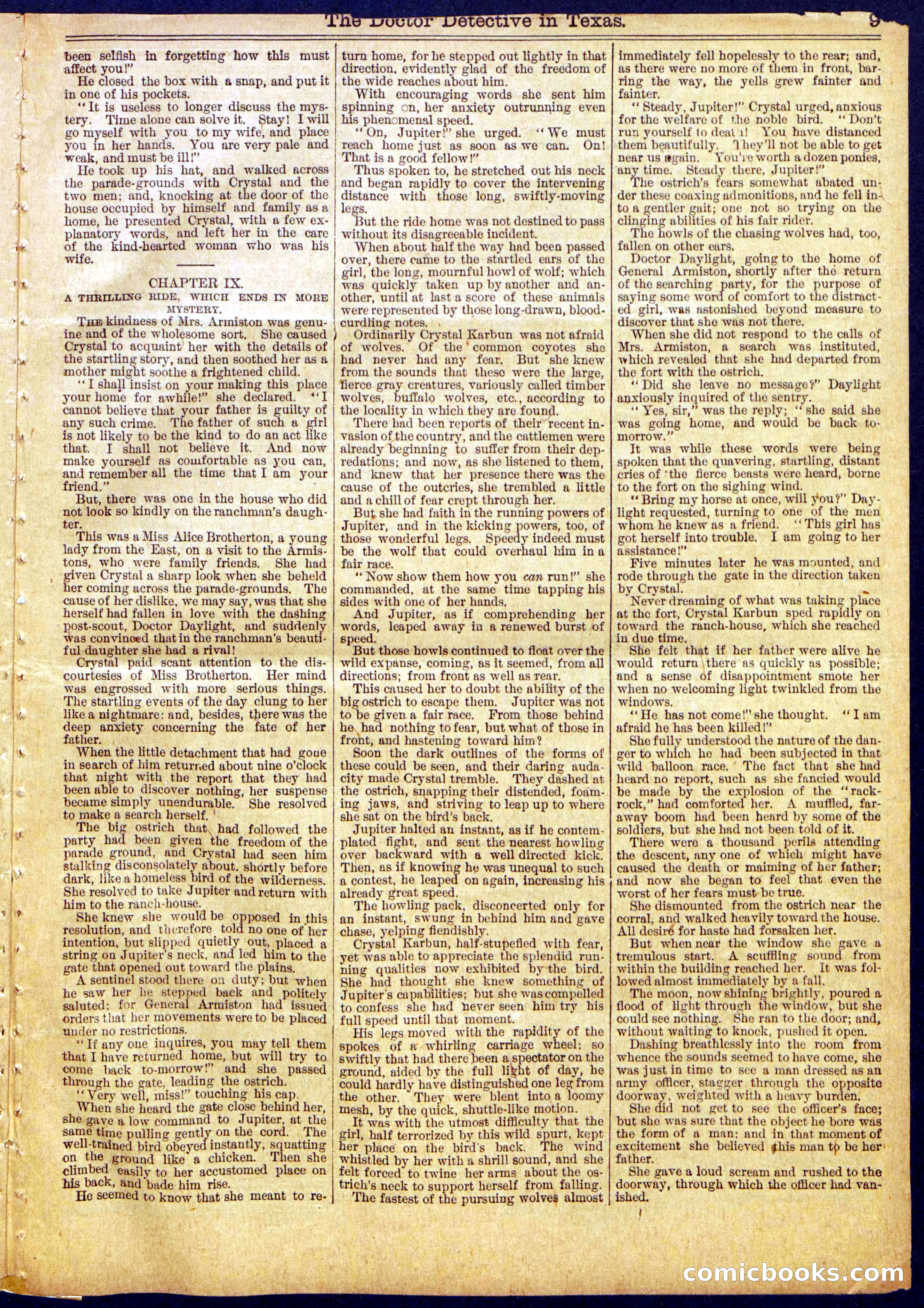 The Doctor Detective in Texas — page 9 of 16