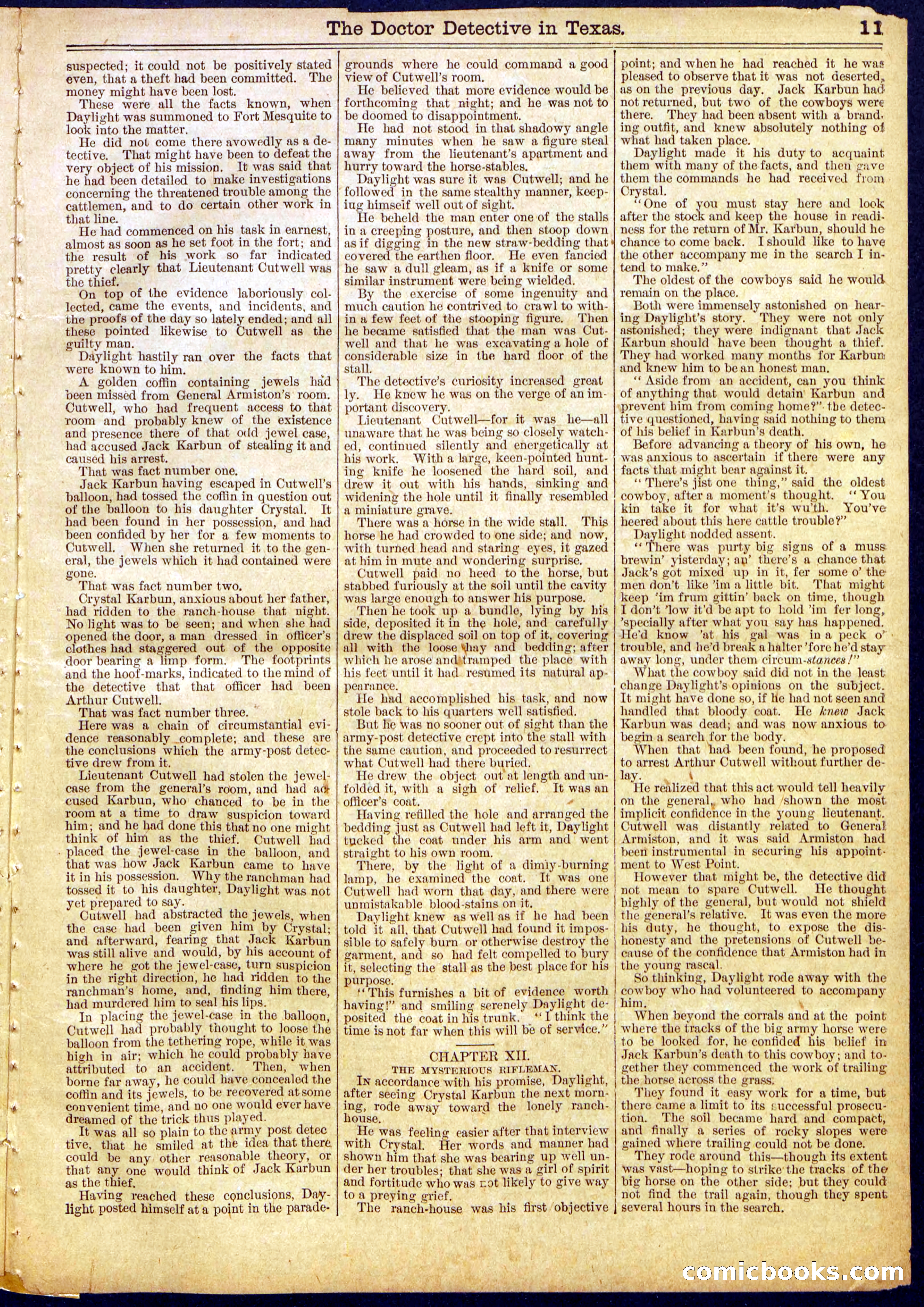 The Doctor Detective in Texas — page 11 of 16