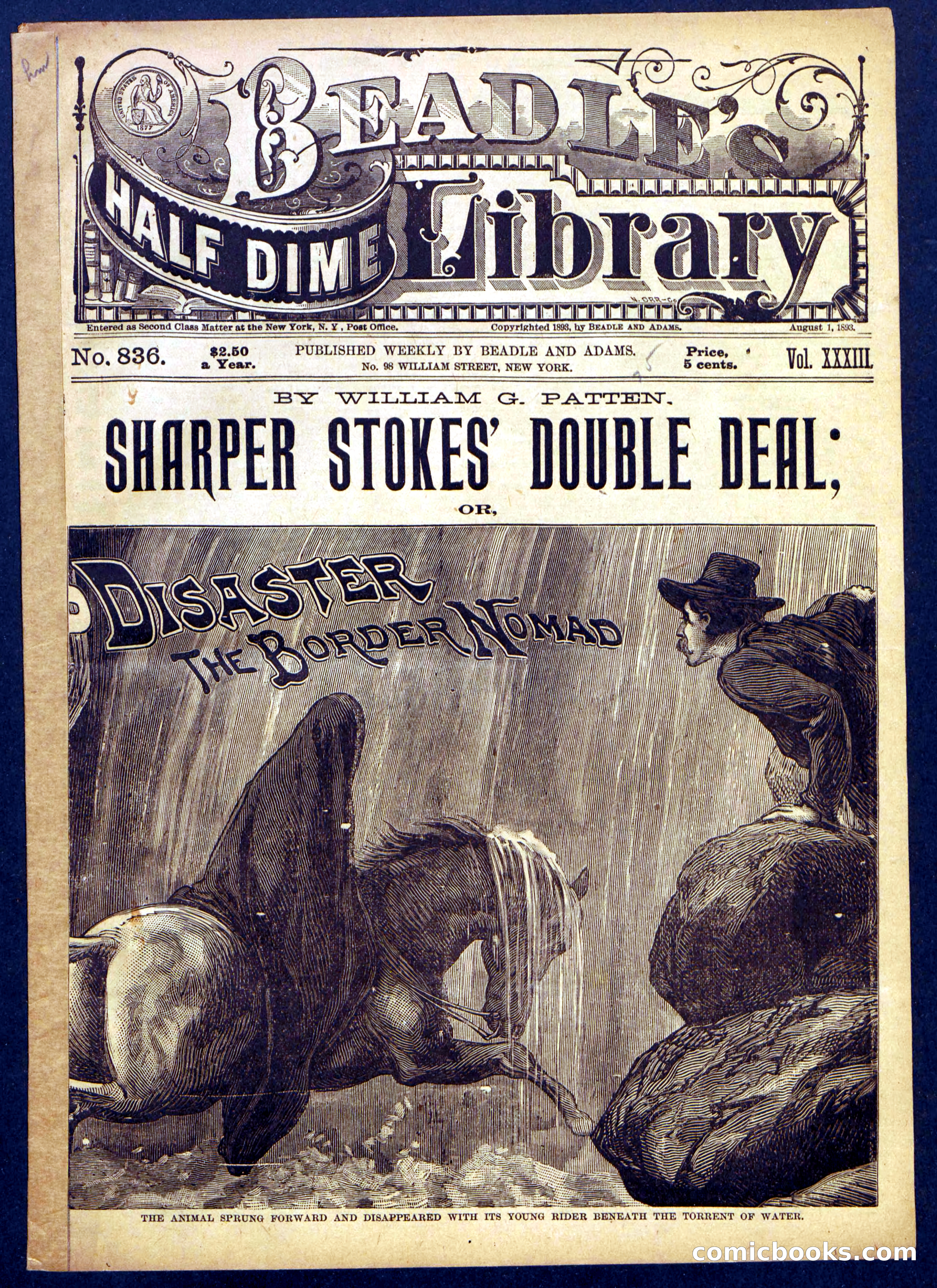Beadle's Half Dime Library No. 886