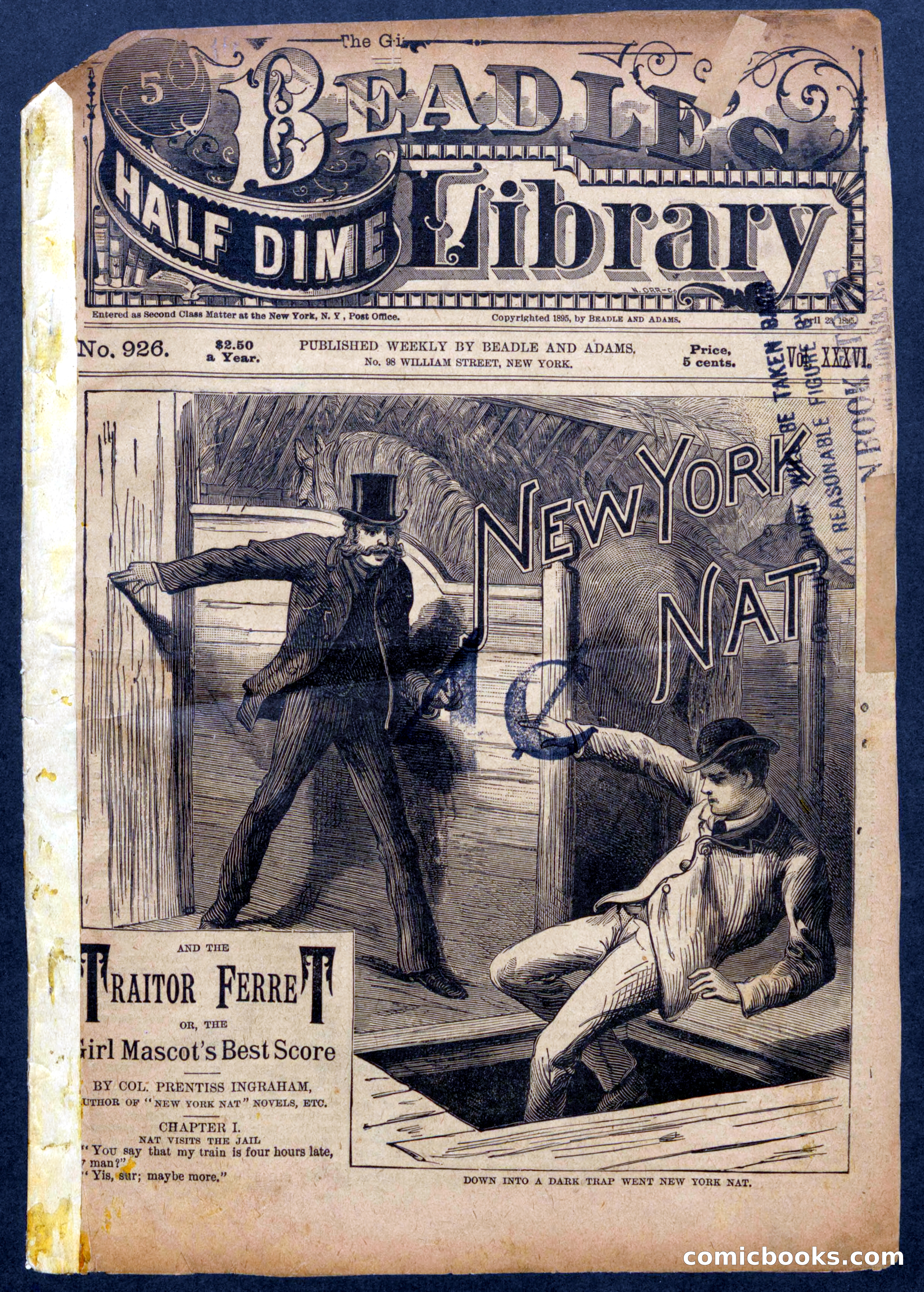 Beadle's Half Dime Library, No. 926