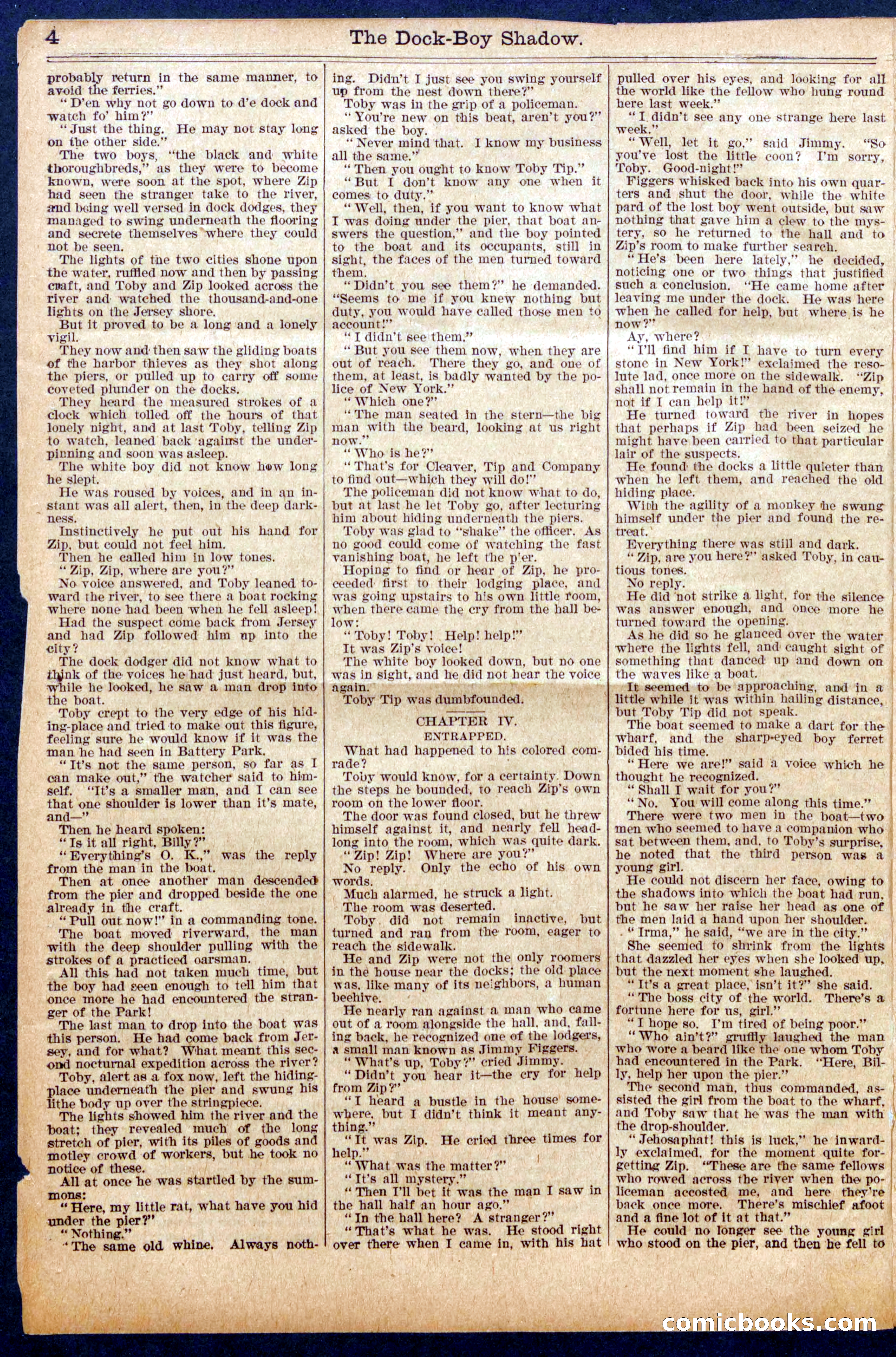 The Dock Boy's Shadow — page 4 of 16