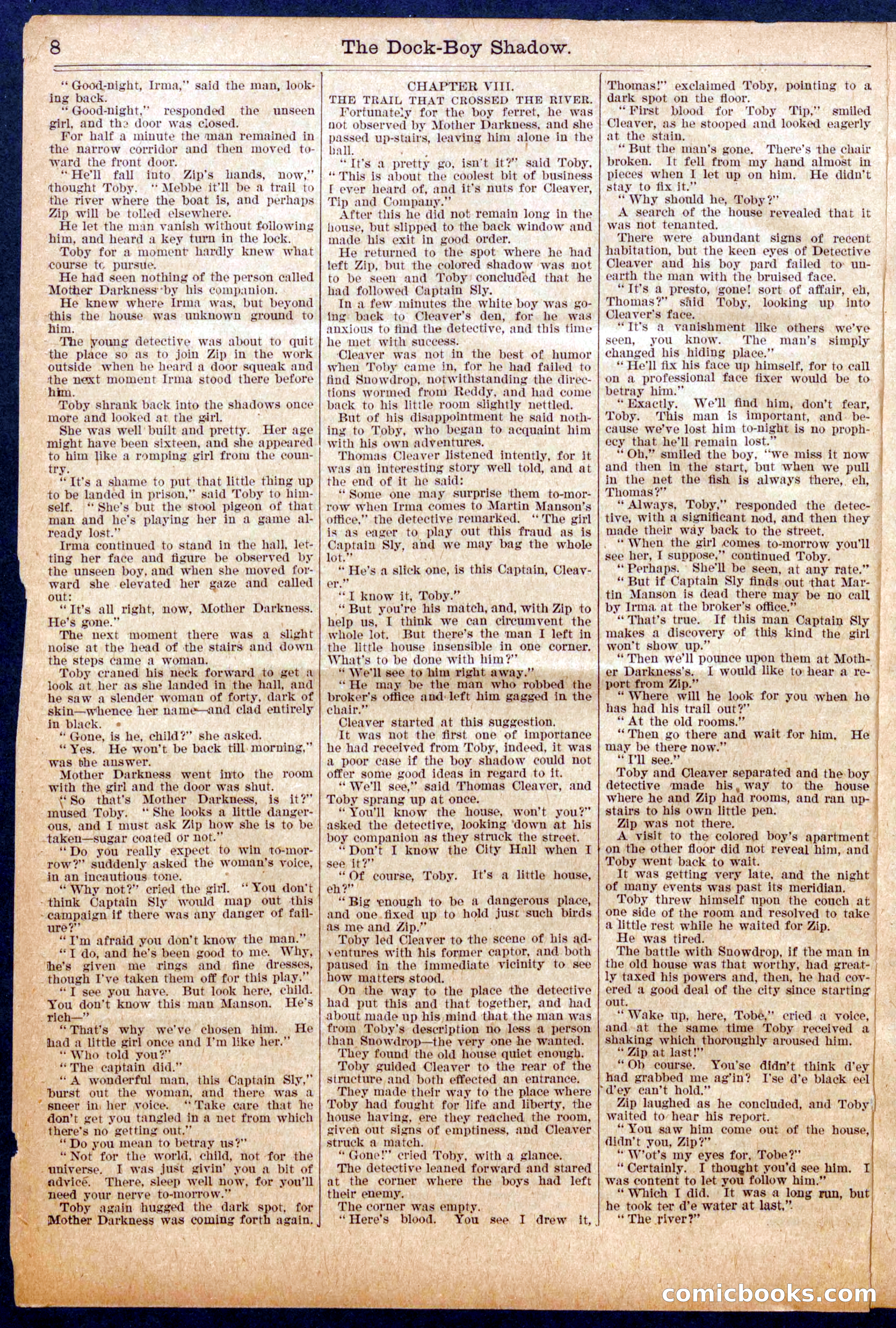 The Dock Boy's Shadow — page 8 of 16