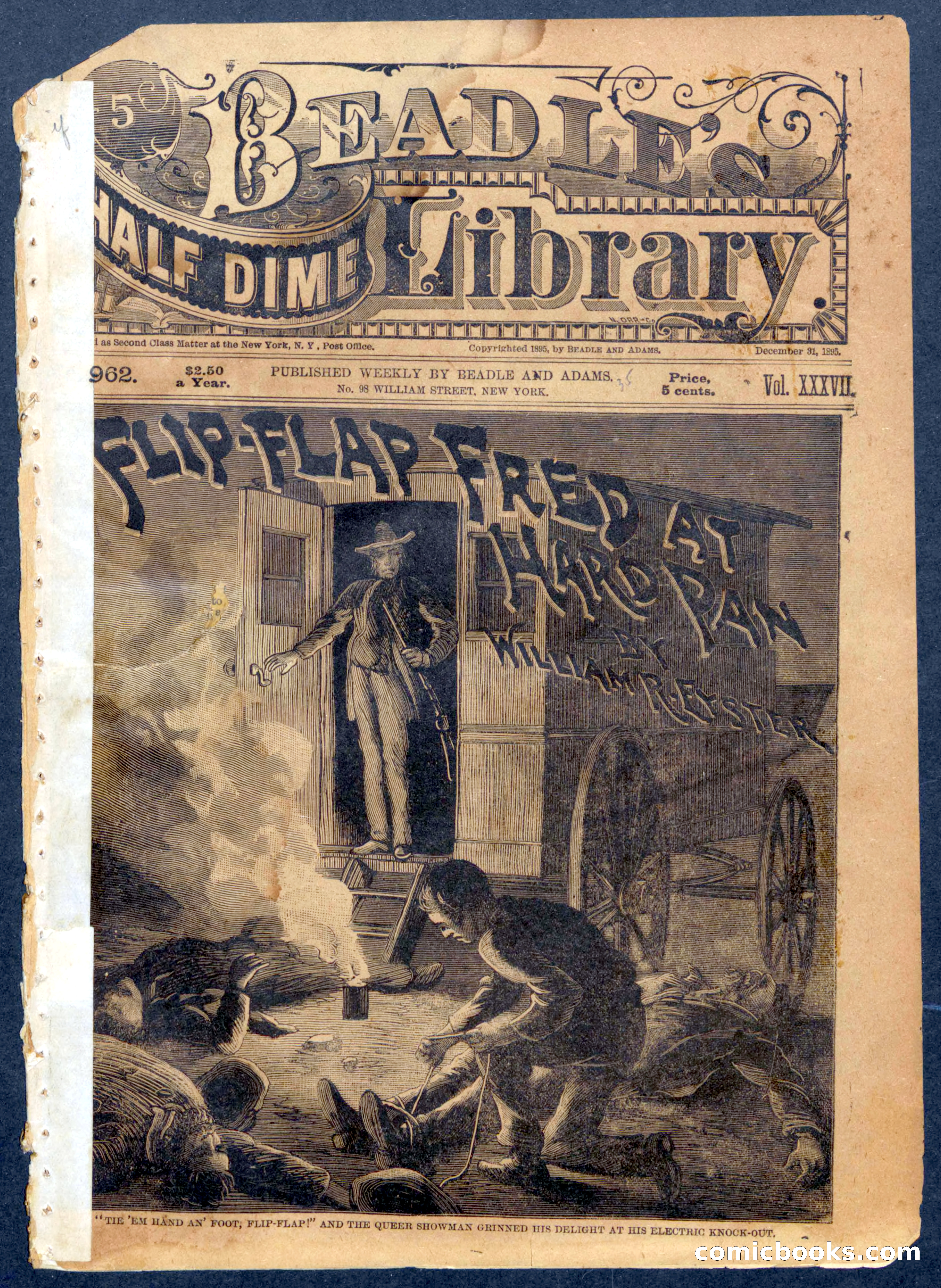 Beadle's Half Dime Library, No. 962