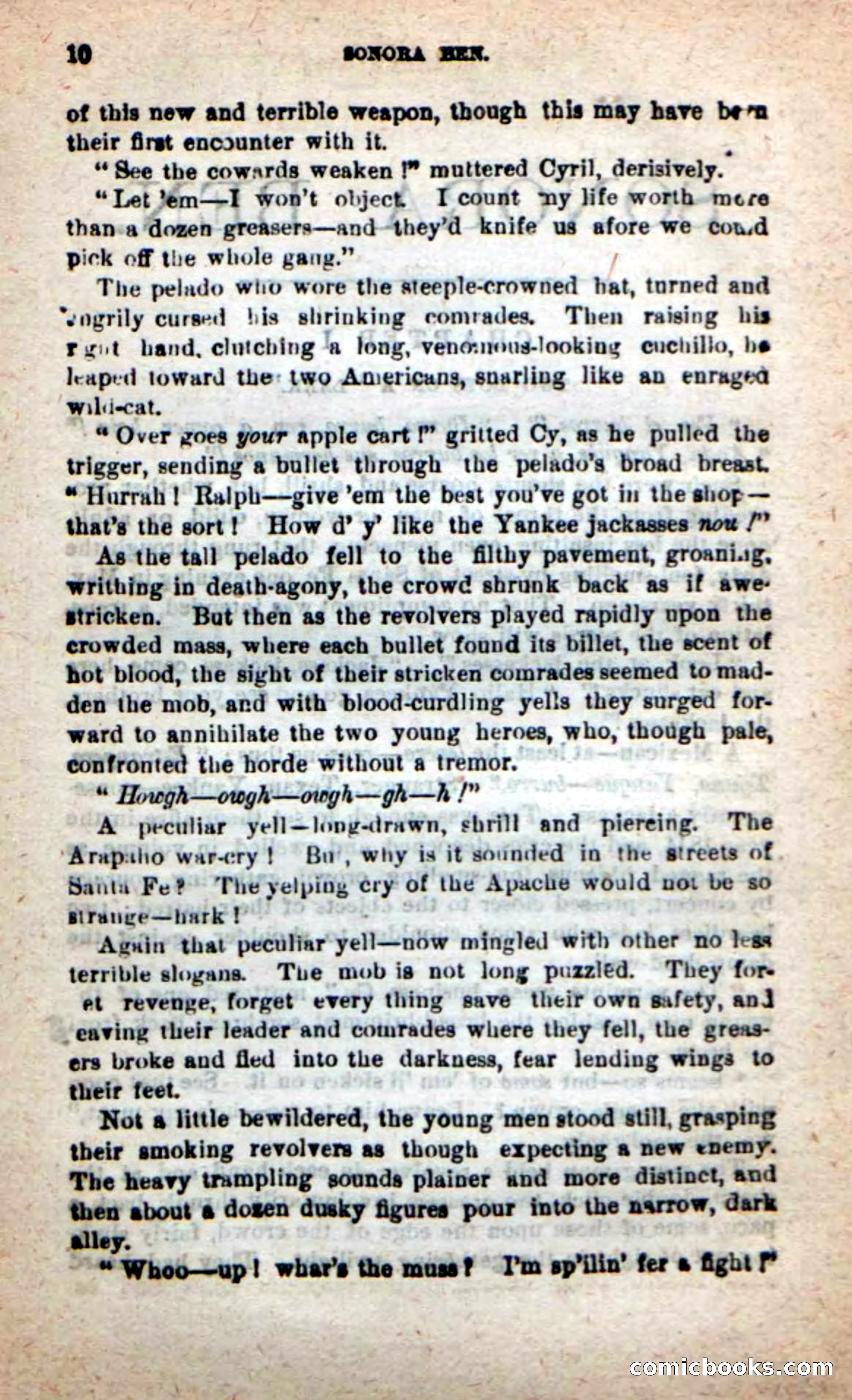 Beadle's New Dime Novels: Sonora Ben — page 6 of 100