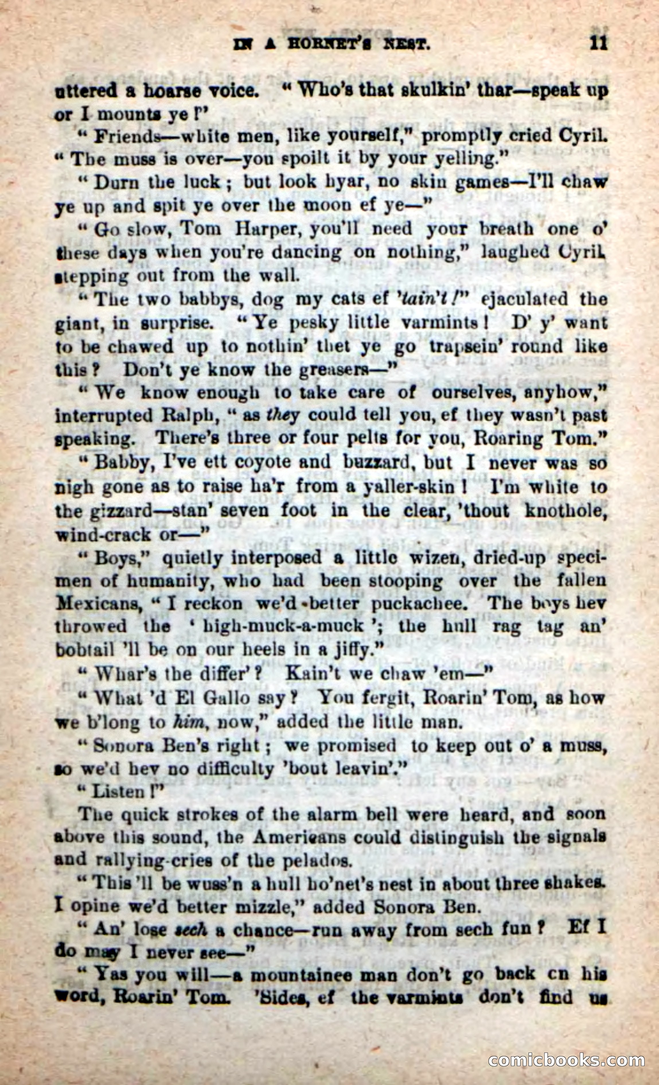 Beadle's New Dime Novels: Sonora Ben — page 7 of 100